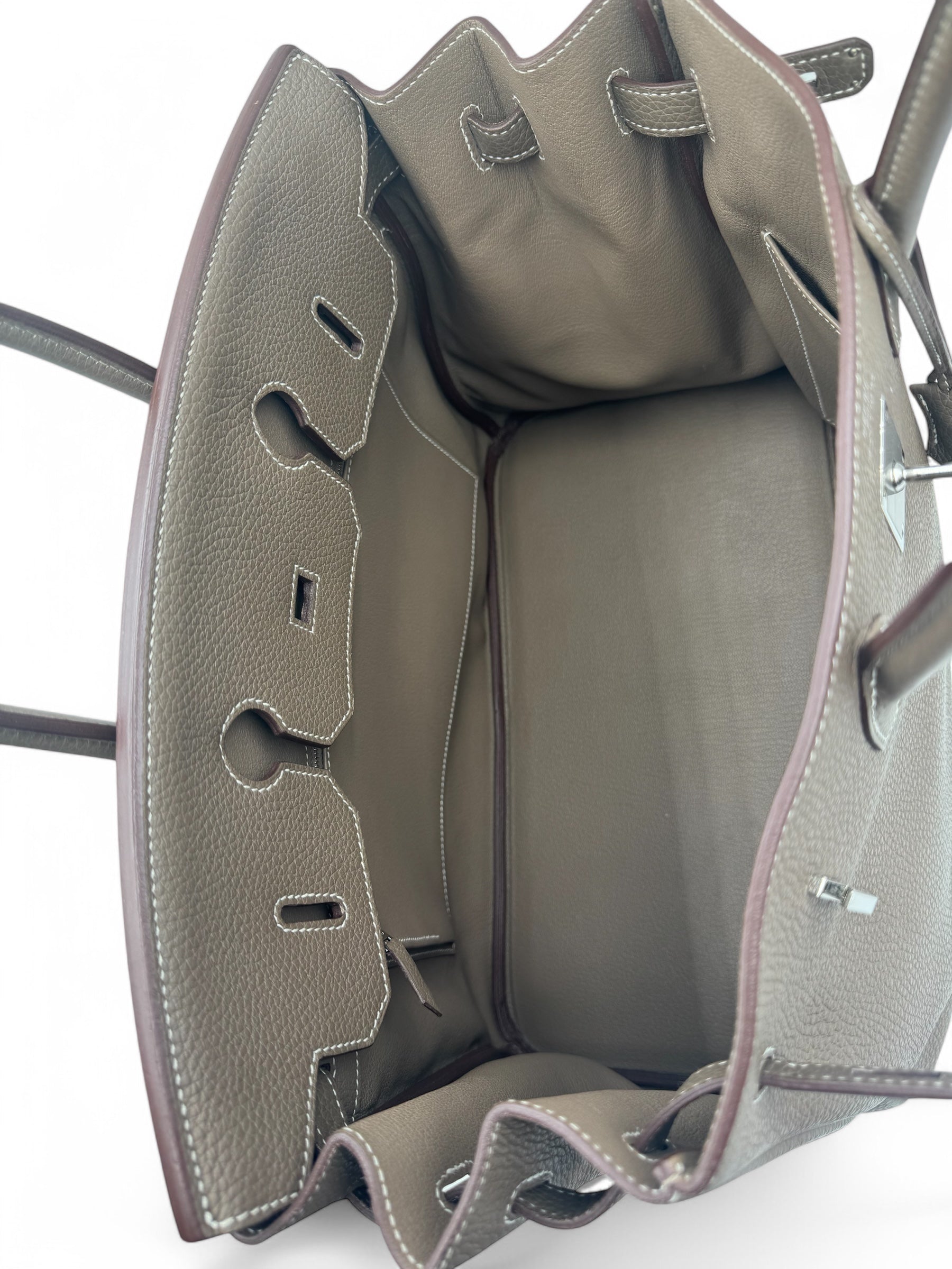 Hermès - Sac Birkin 35 étoupe 2020