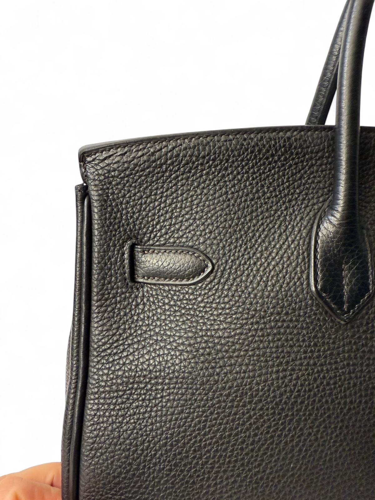 Hermès - Birkin 35 Noir Palladium