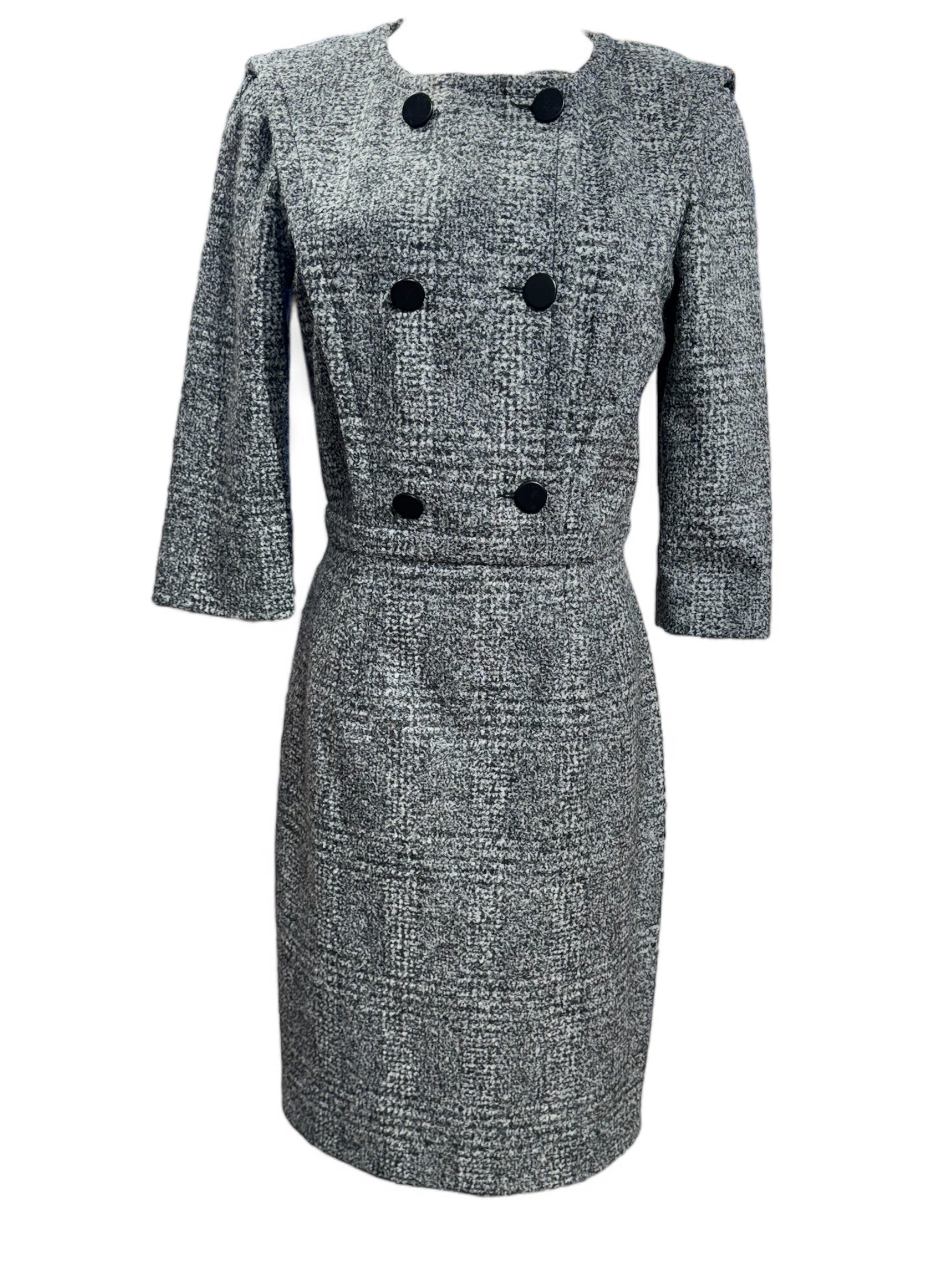 Gucci - Vestito grigio T38