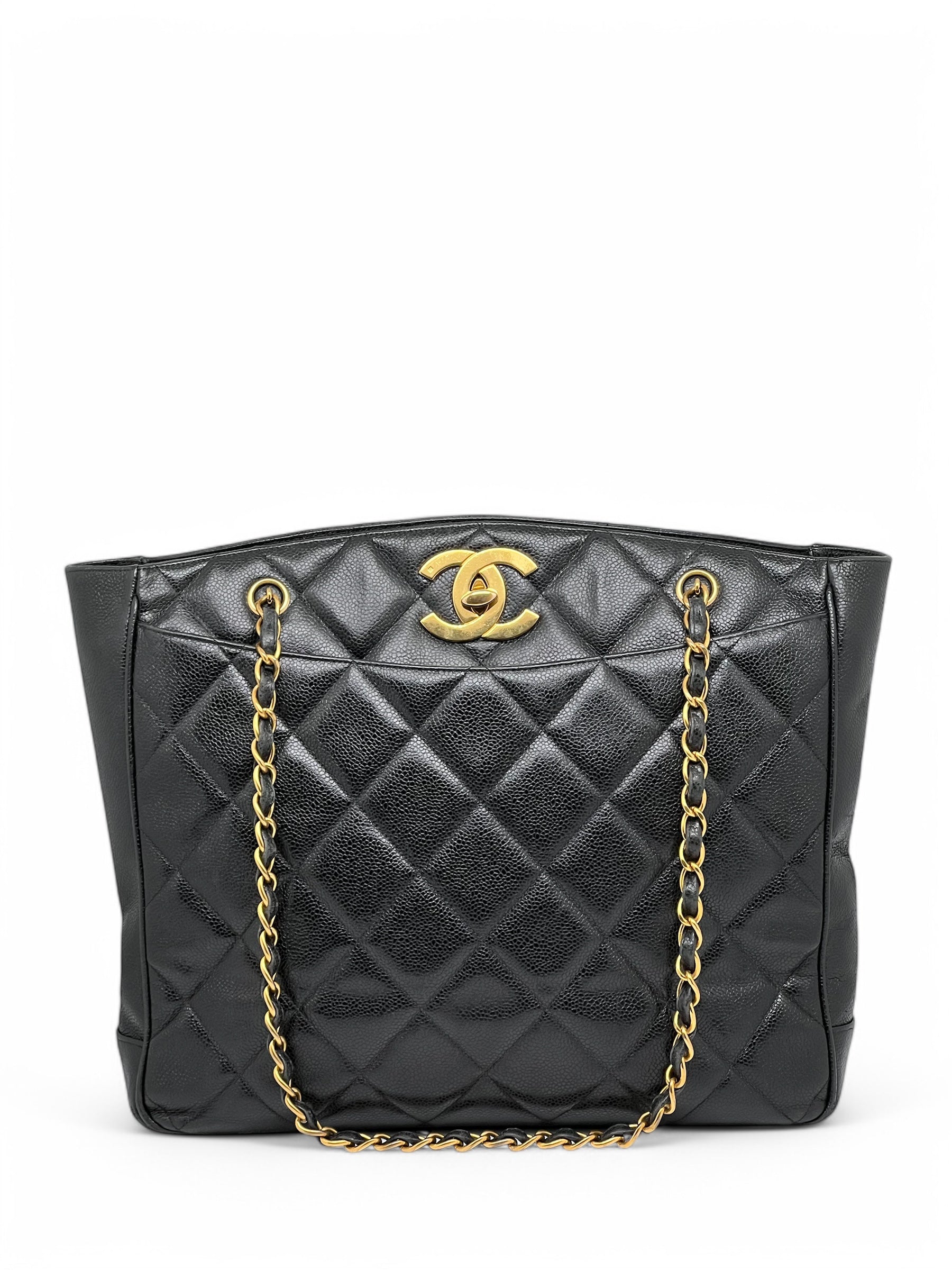 Chanel - Sac matelassé cuir caviar