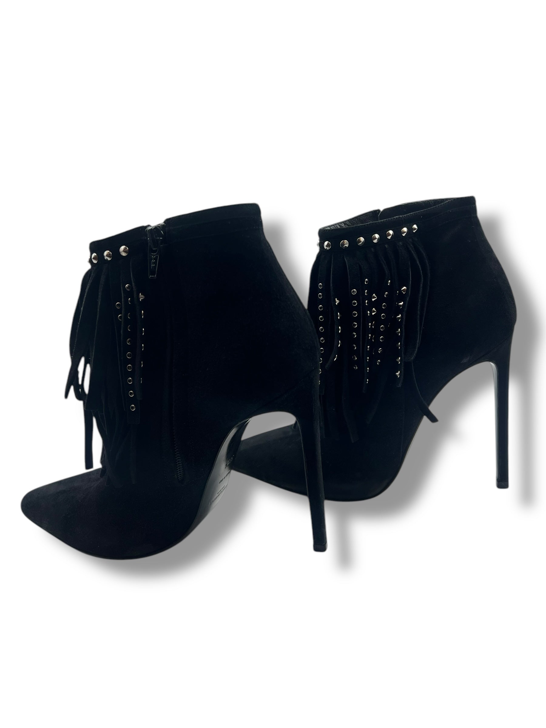 Saint Laurent - Botte, Bottines à franges T37,5