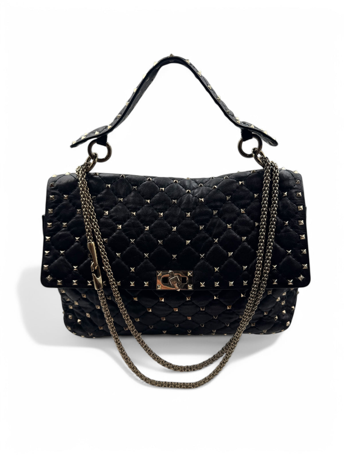 Valentino - Tasche Rocknieten Spitze