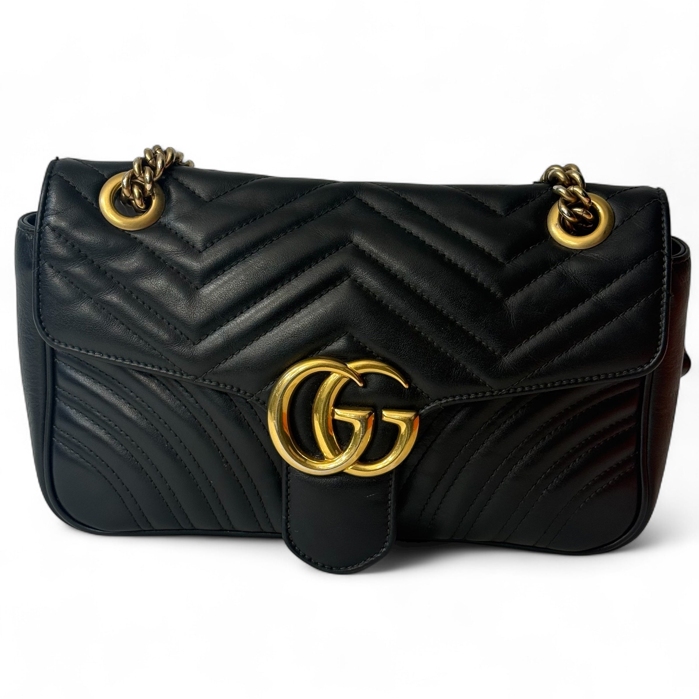 Gucci - Sac à main GG Marmont moyen modèle