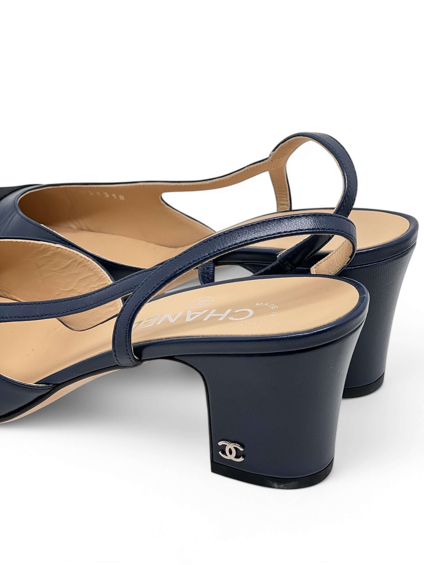 Chanel - Slingback T40,5