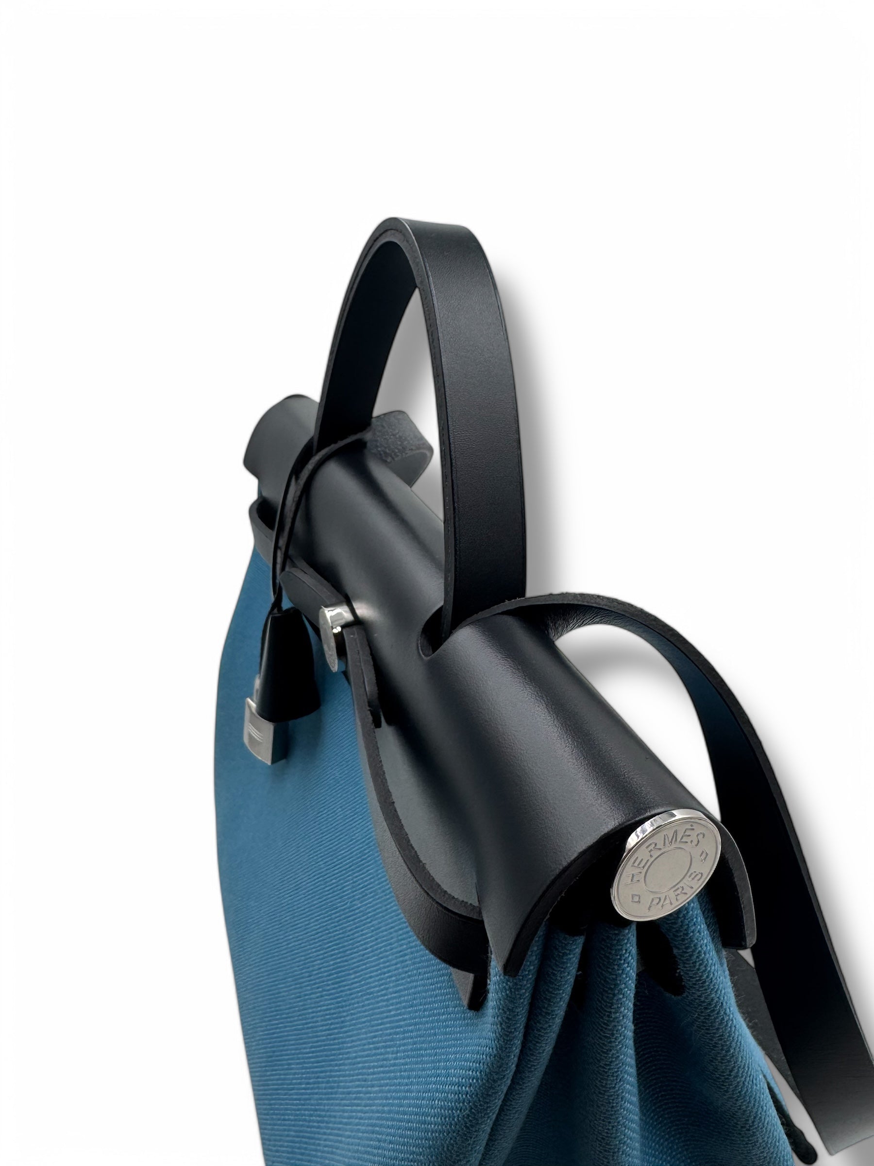 Hermès - Sac Herbag 31 bleu