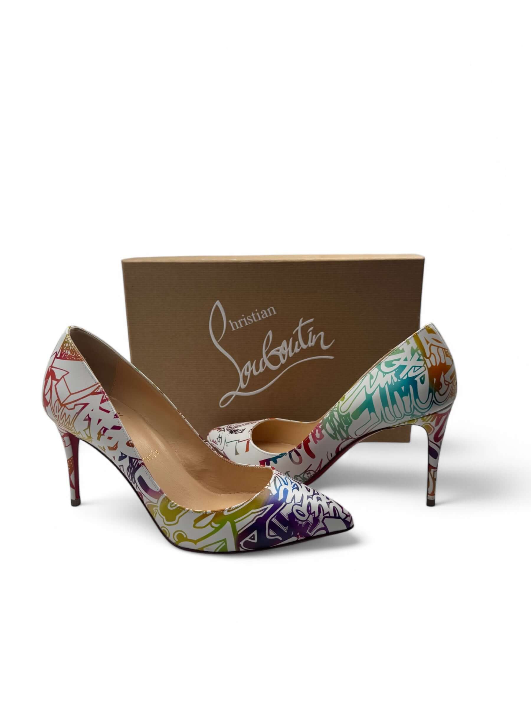 Louboutin - Escarpin Pigalle Follies Graffiti