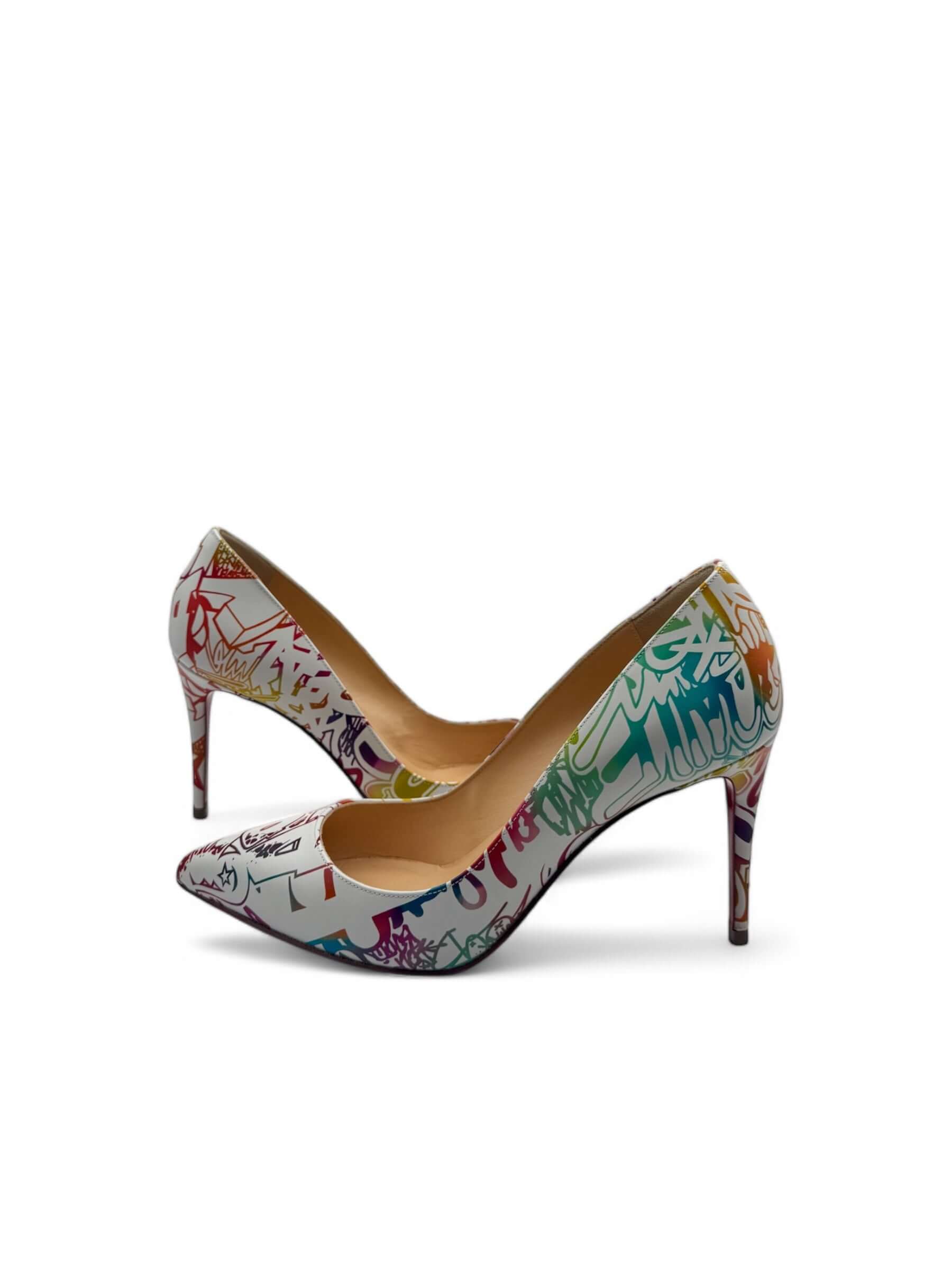 Louboutin - Escarpin Pigalle Follies Graffiti
