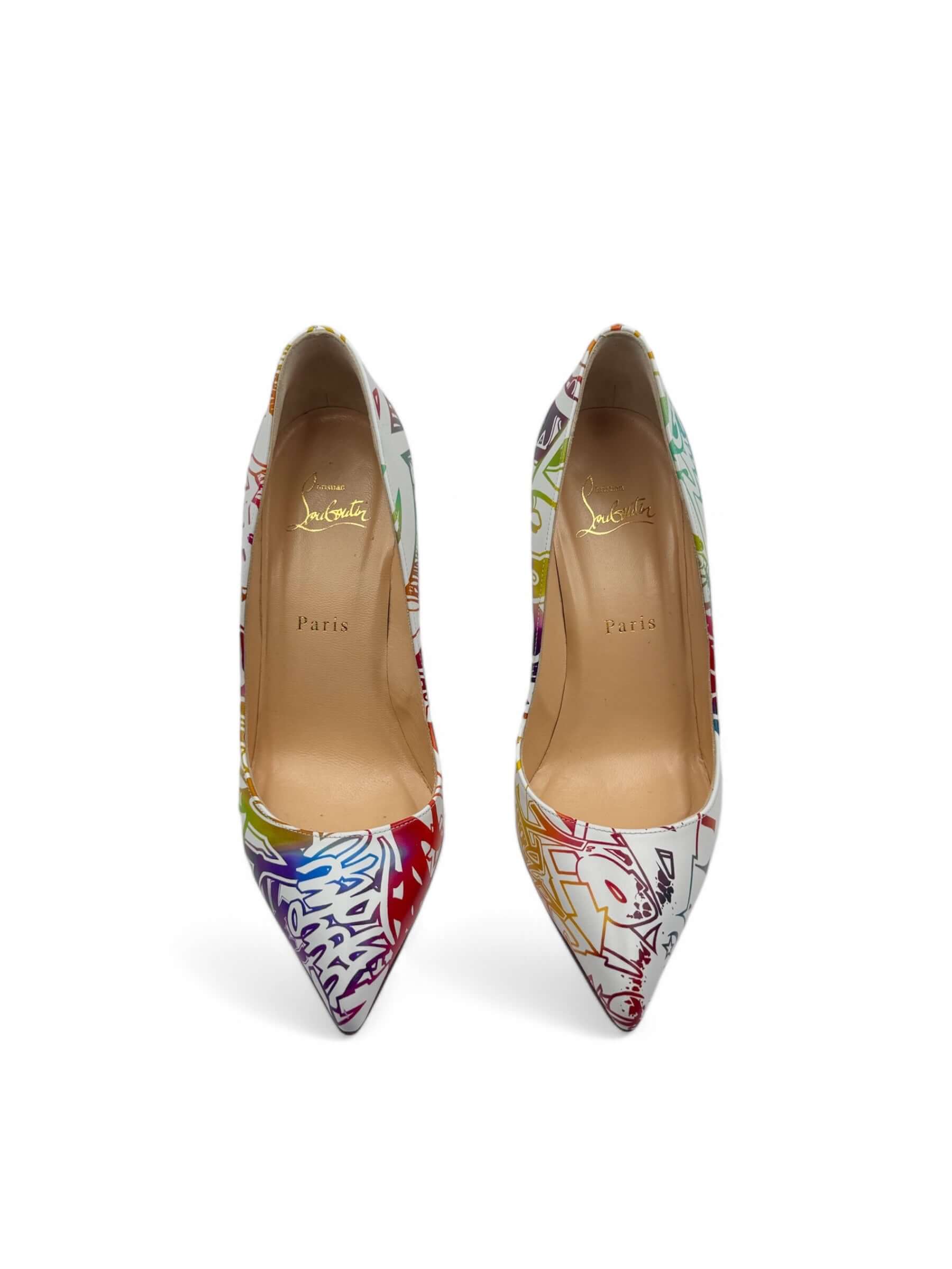 Louboutin - Escarpin Pigalle Follies Graffiti