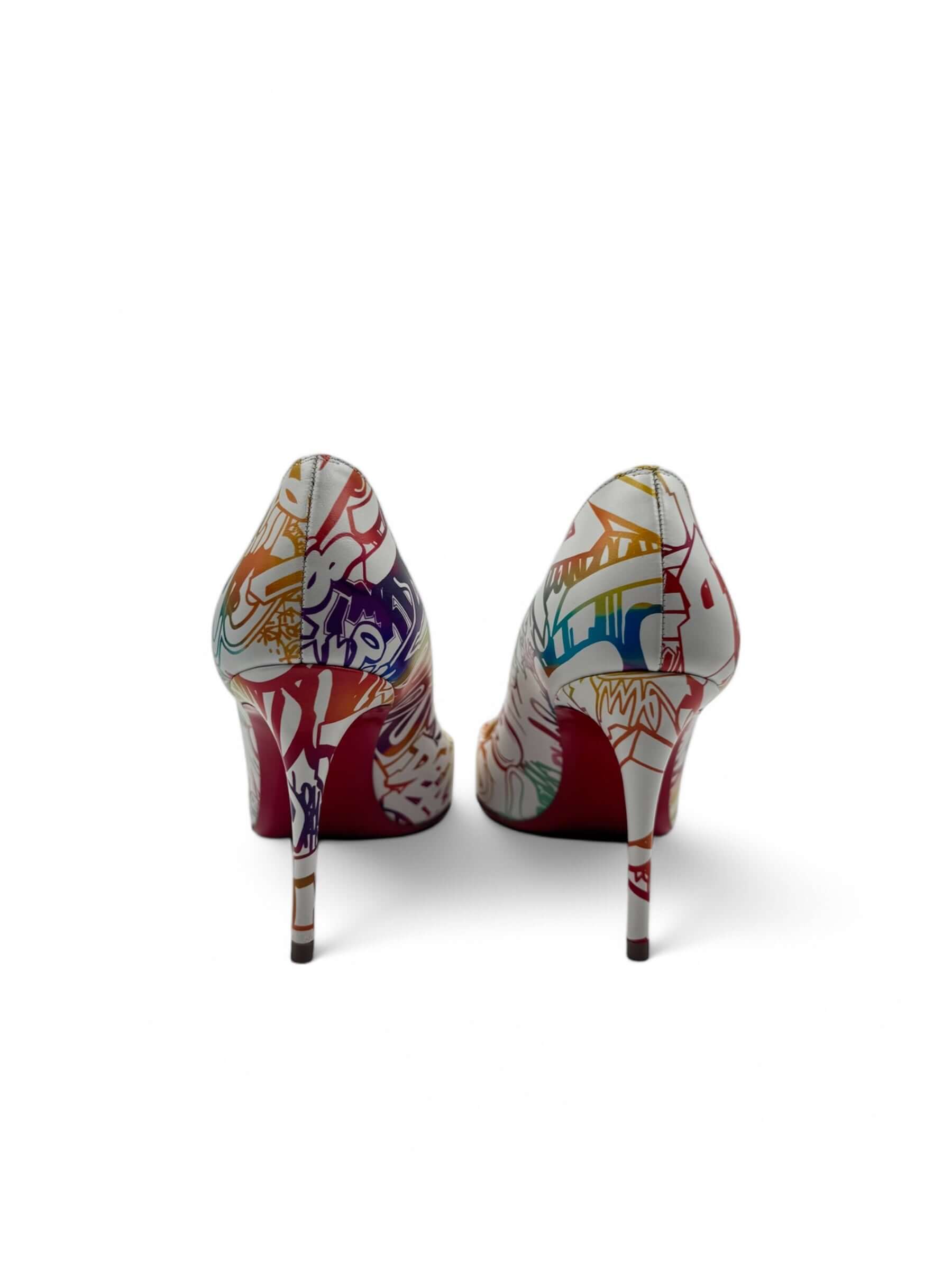 Louboutin - Escarpin Pigalle Follies Graffiti