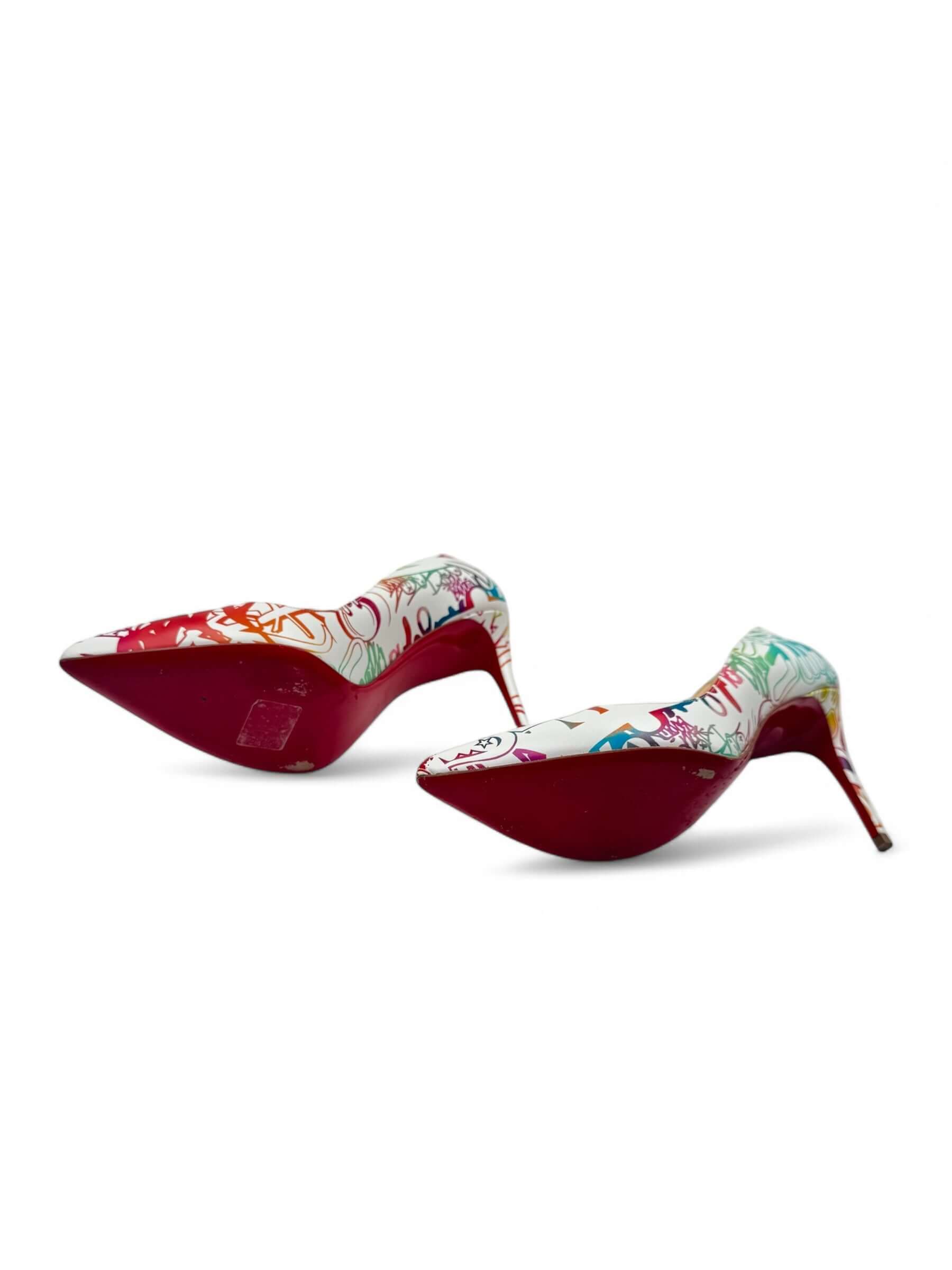 Louboutin - Escarpin Pigalle Follies Graffiti