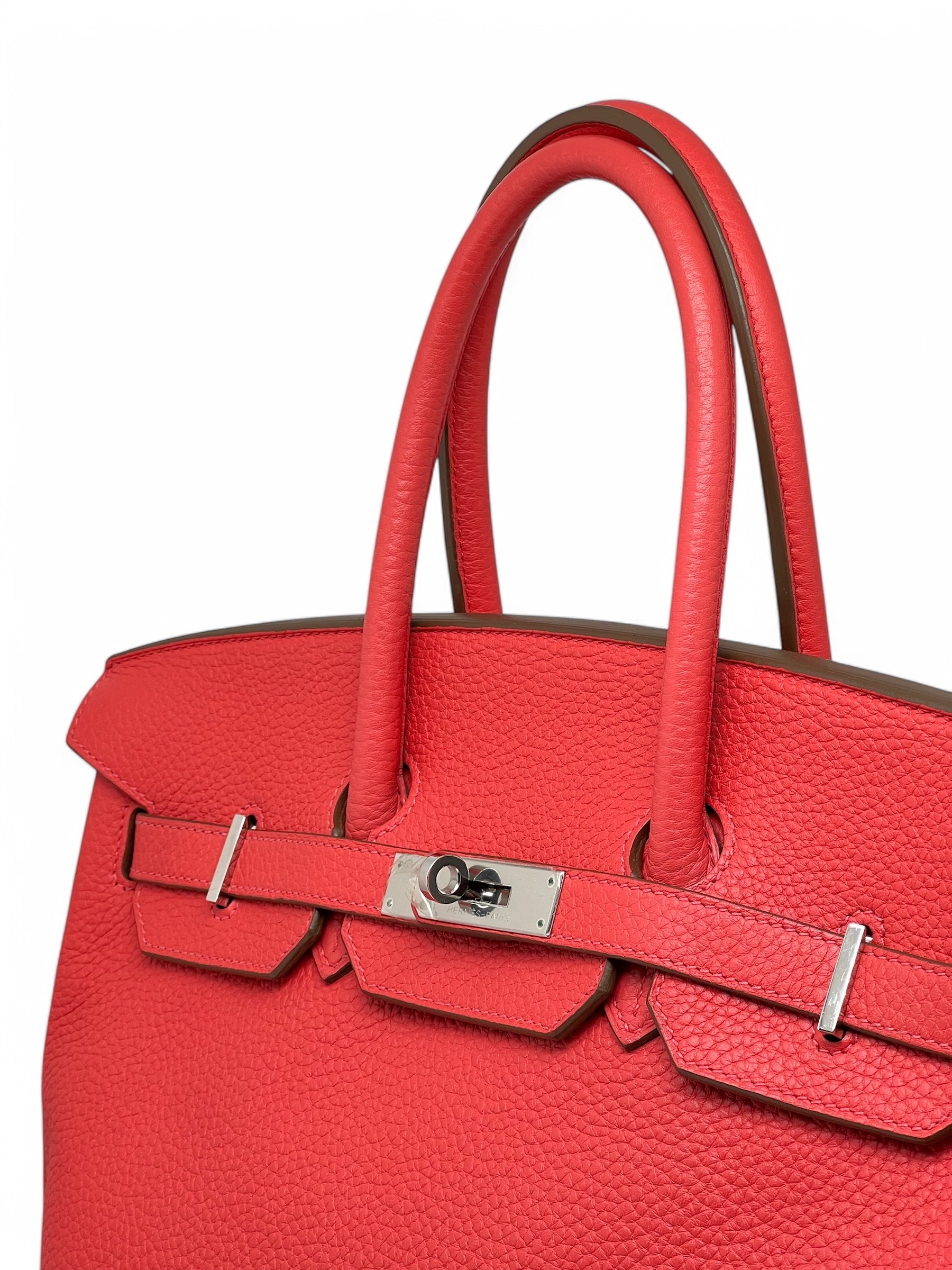 Hermès - Sac Birkin 35 Togo Bougainvillier