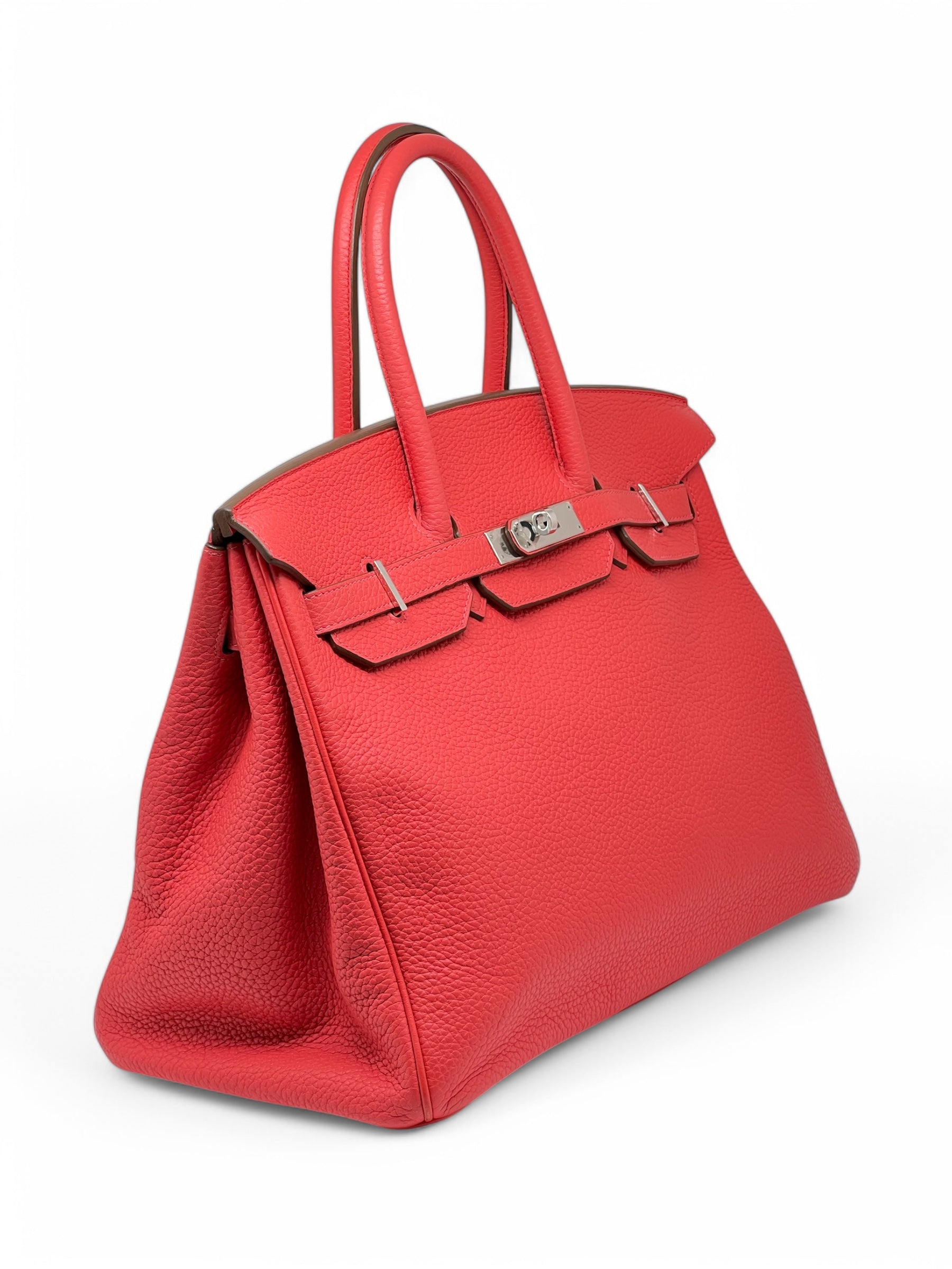 Hermès - Sac Birkin 35 Togo Bougainvillier