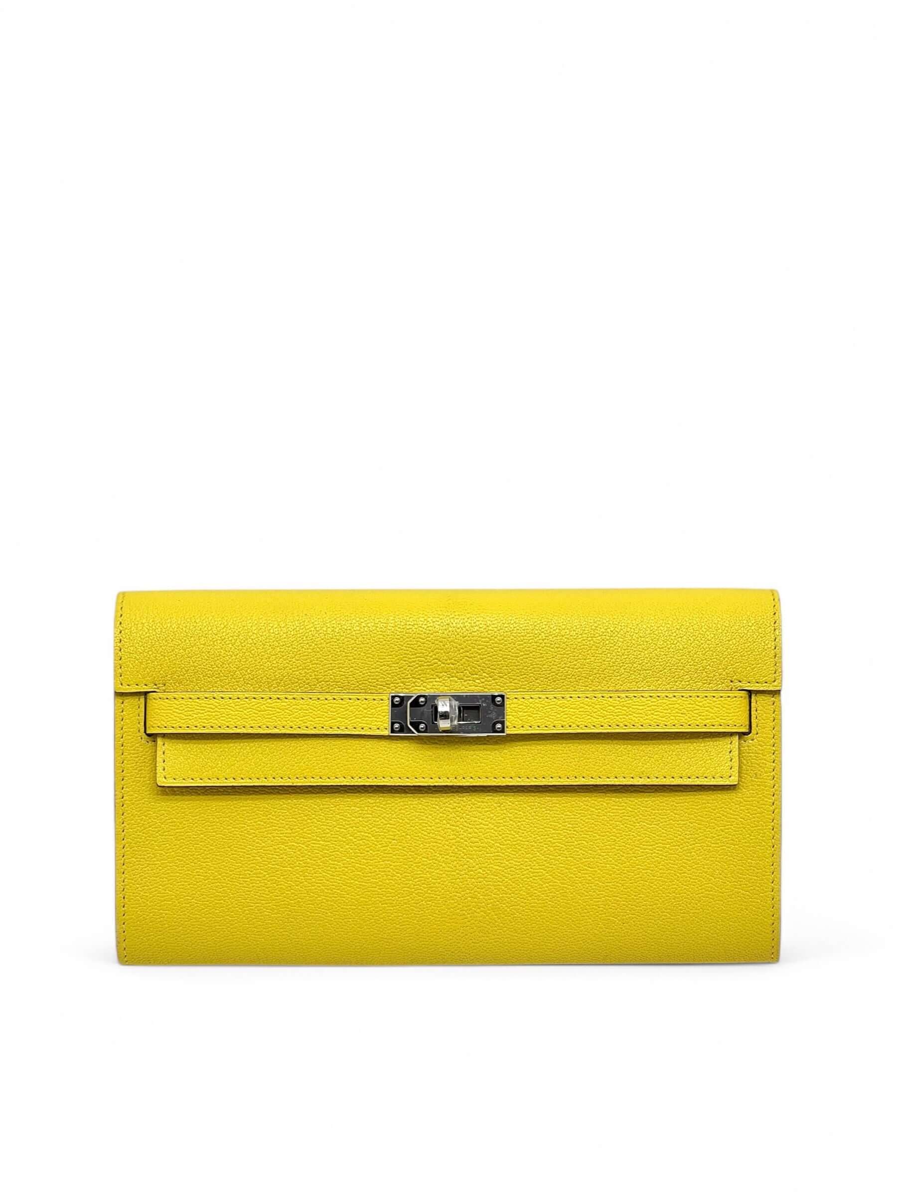 Hermès - Kelly To Go Jaune citron