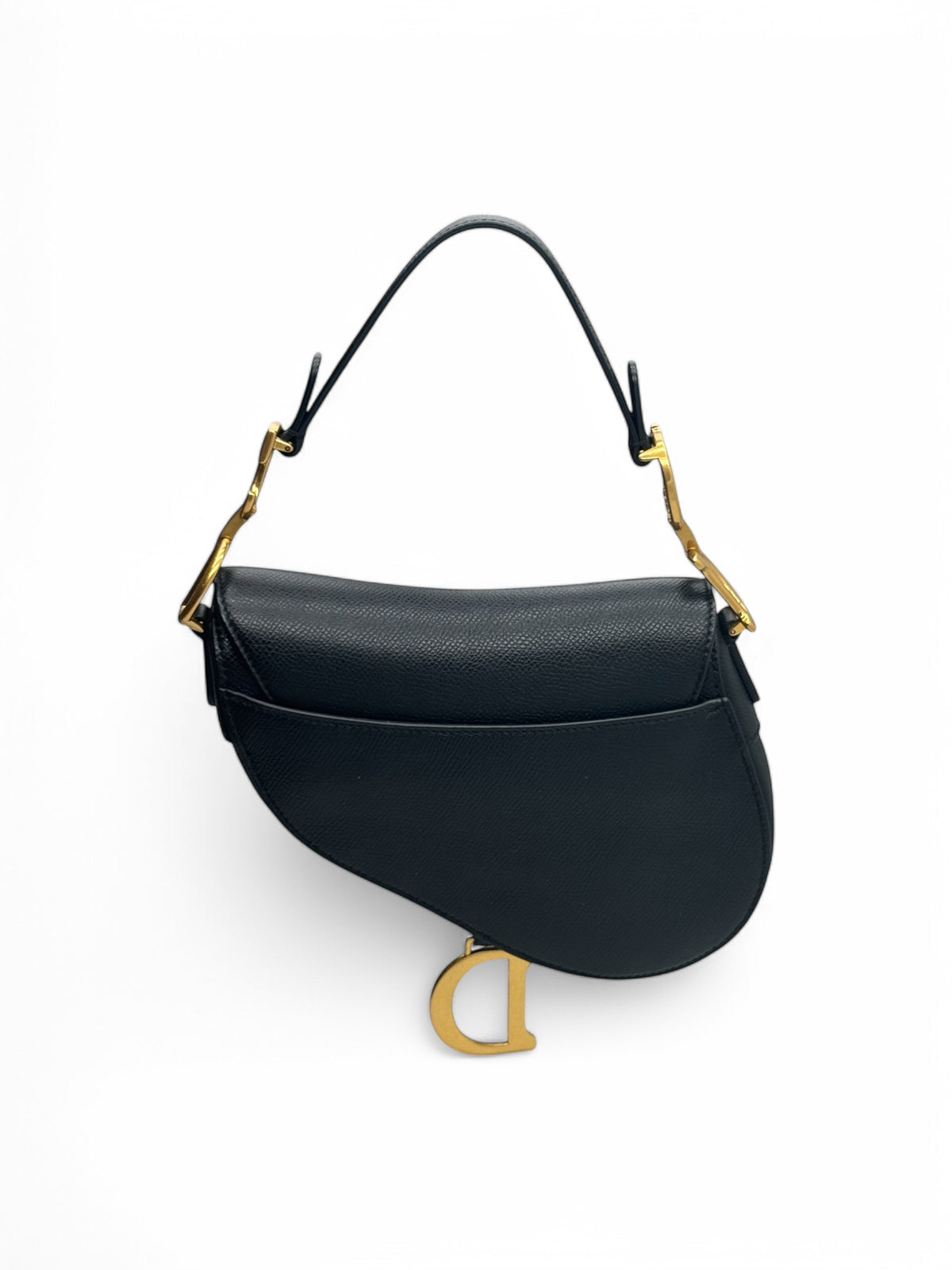 Christian Dior - Mini black Saddle Bag