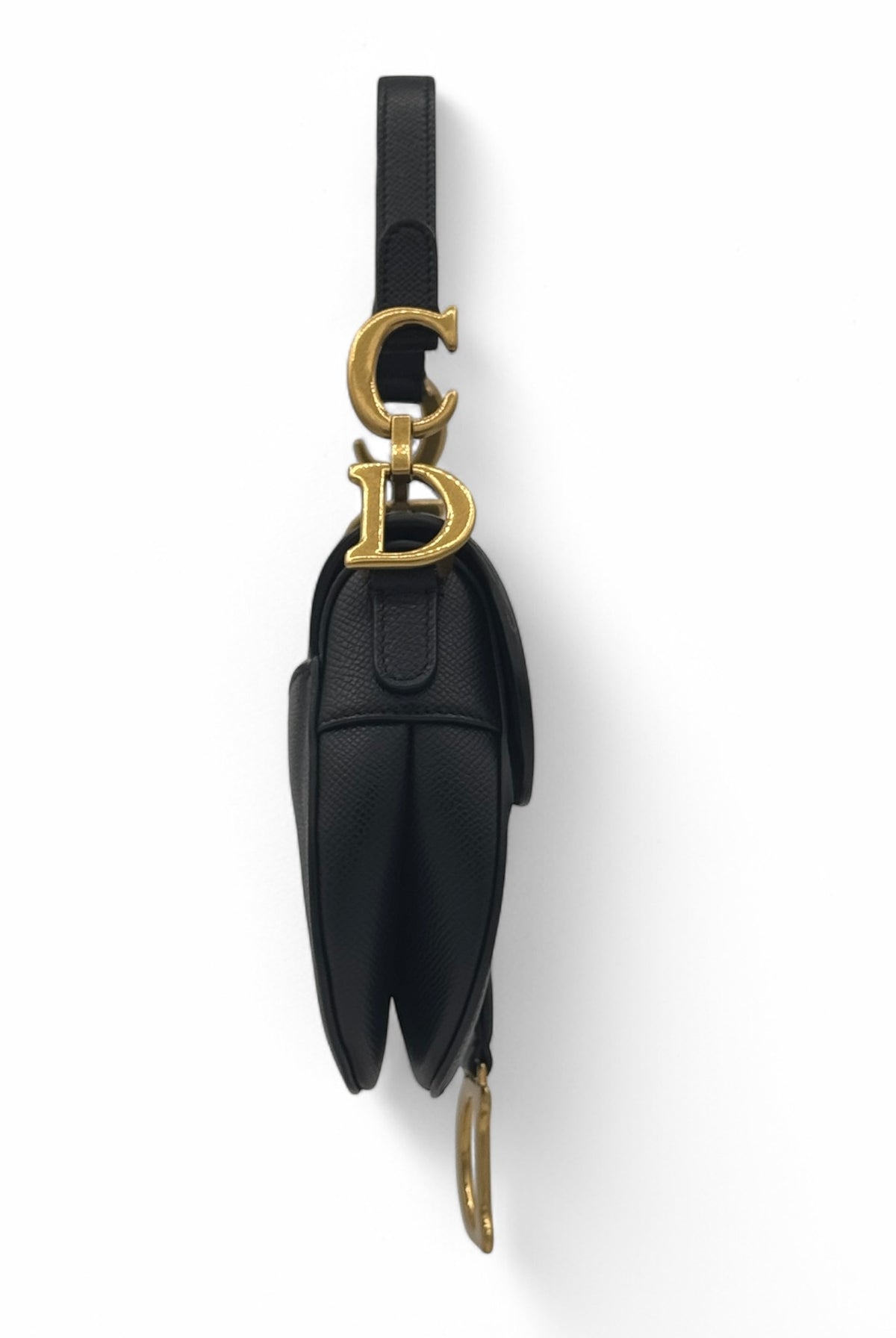 Christian Dior - Mini black Saddle Bag