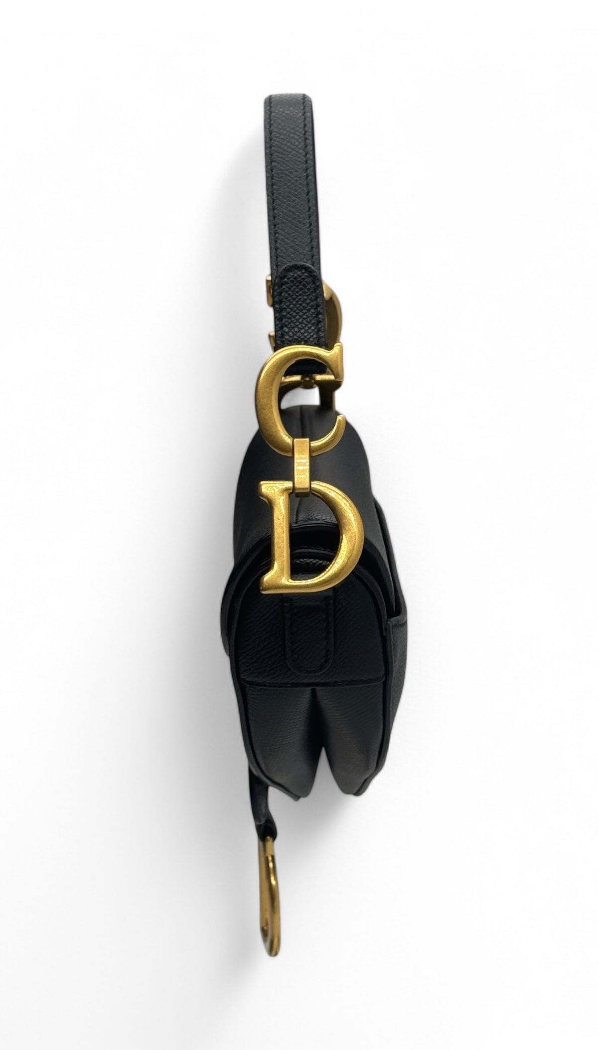 Christian Dior - Mini black Saddle Bag