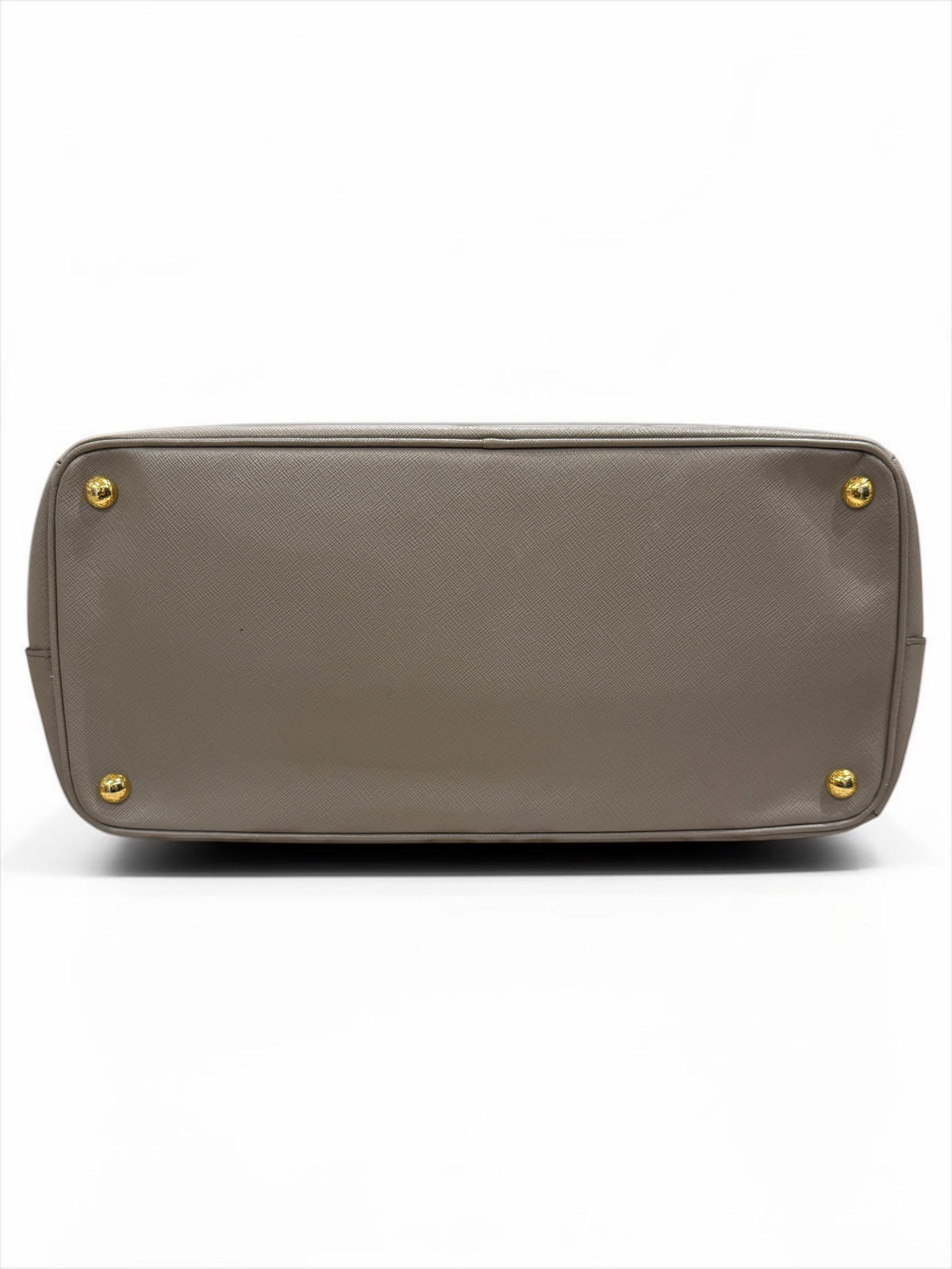 Prada - Borsa Galleria GM in pelle Saffiano grigio tortora