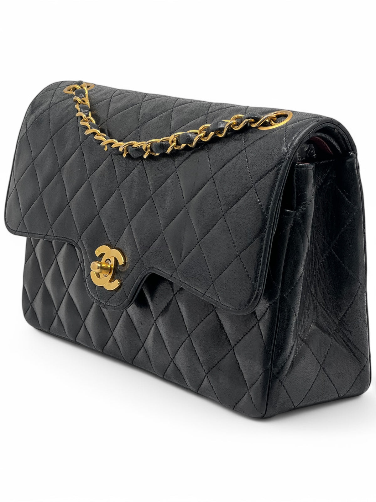 Chanel - Borsa a patta doppio flap vintage