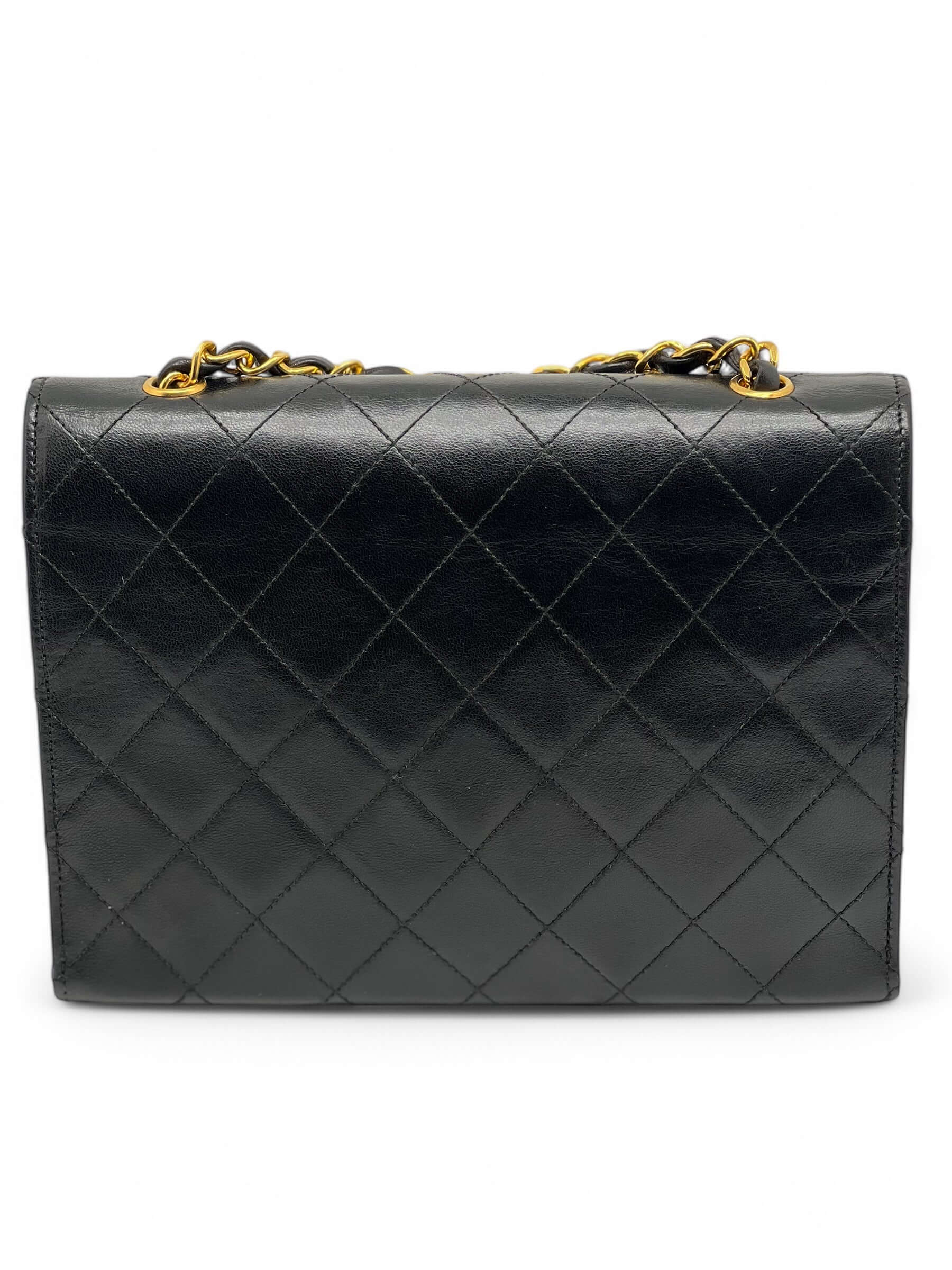 Chanel - Sac à Rabat logo oversize cc cuir