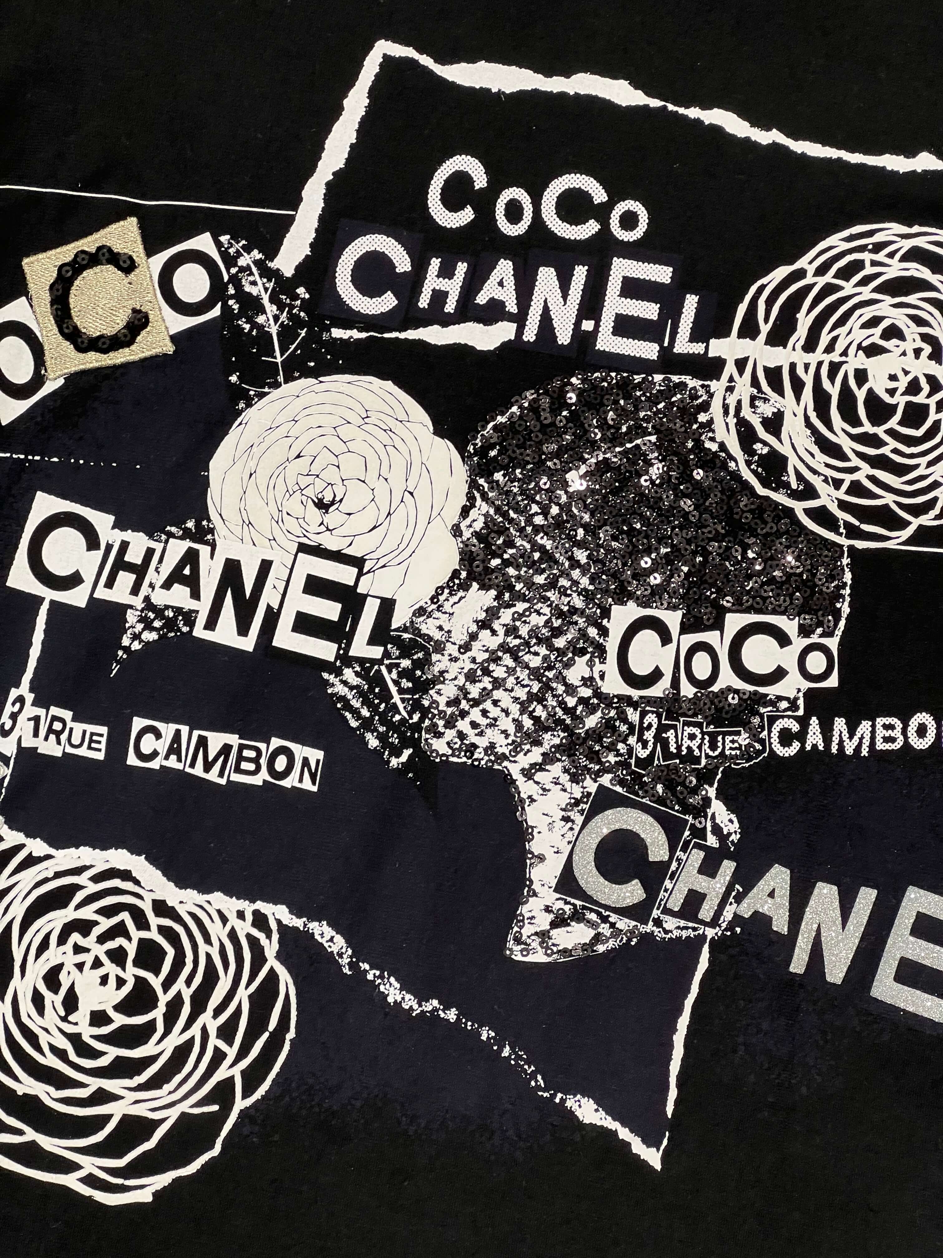 Chanel - Langarm-T-Shirt T36