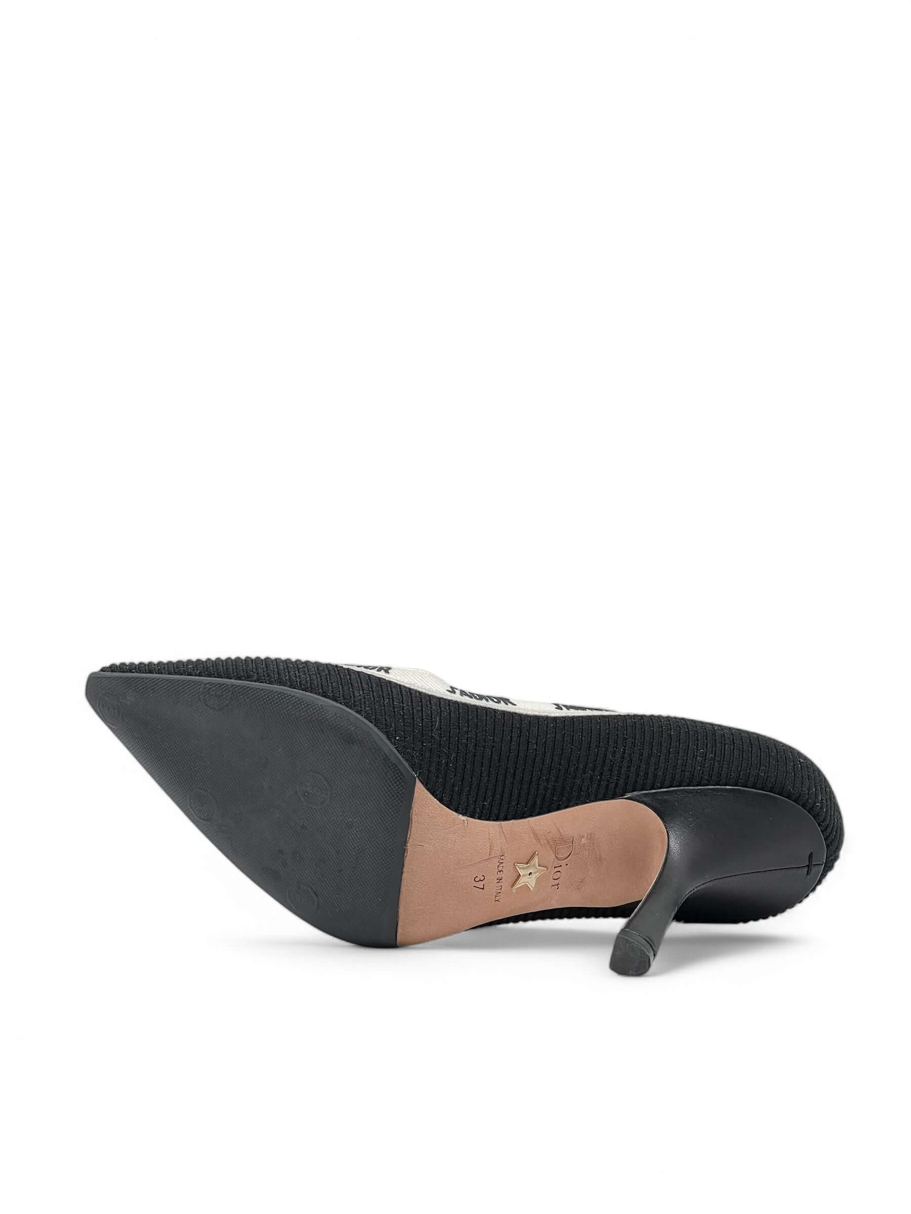 Dior - Escarpins en toile J’adior T37