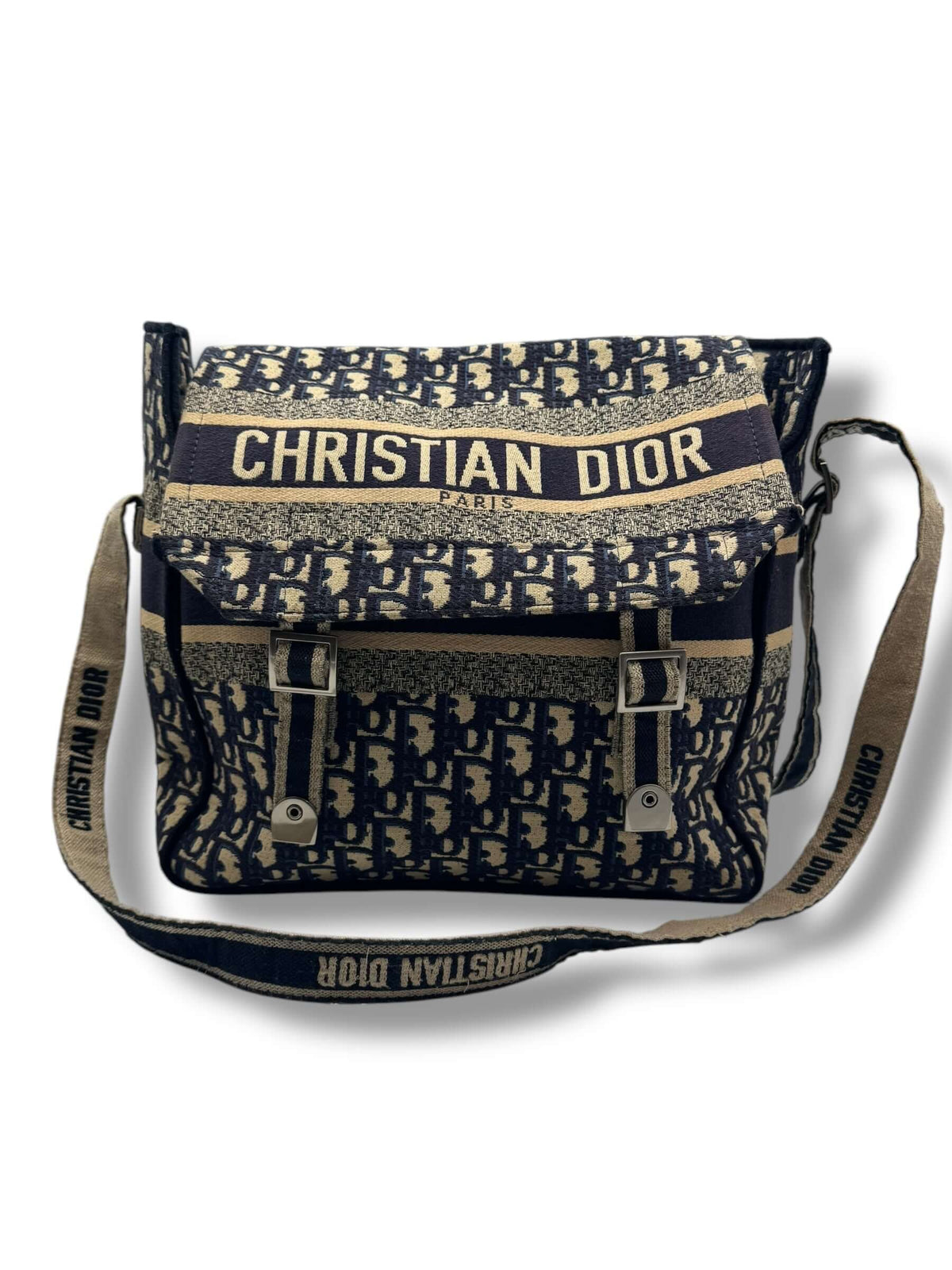 Christian Dior - "DiorCamp" oblique shoulder bag