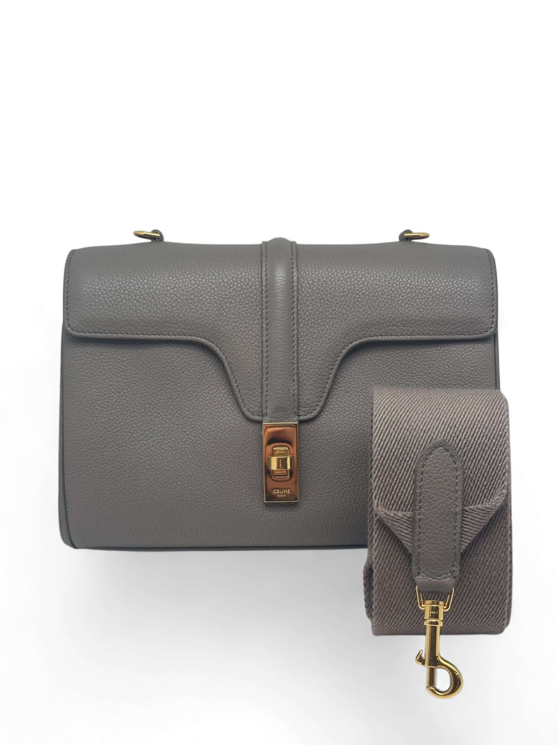 Céline - Sac Teen Soft 16 gris