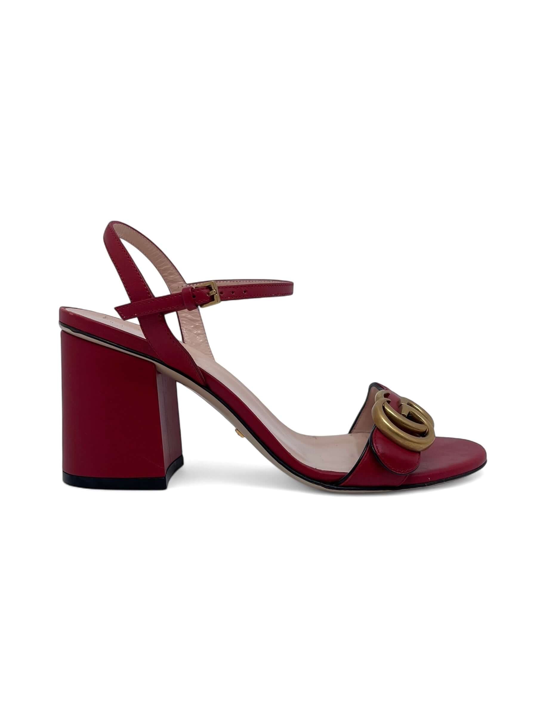Gucci - Sandales à talon Marmont T36