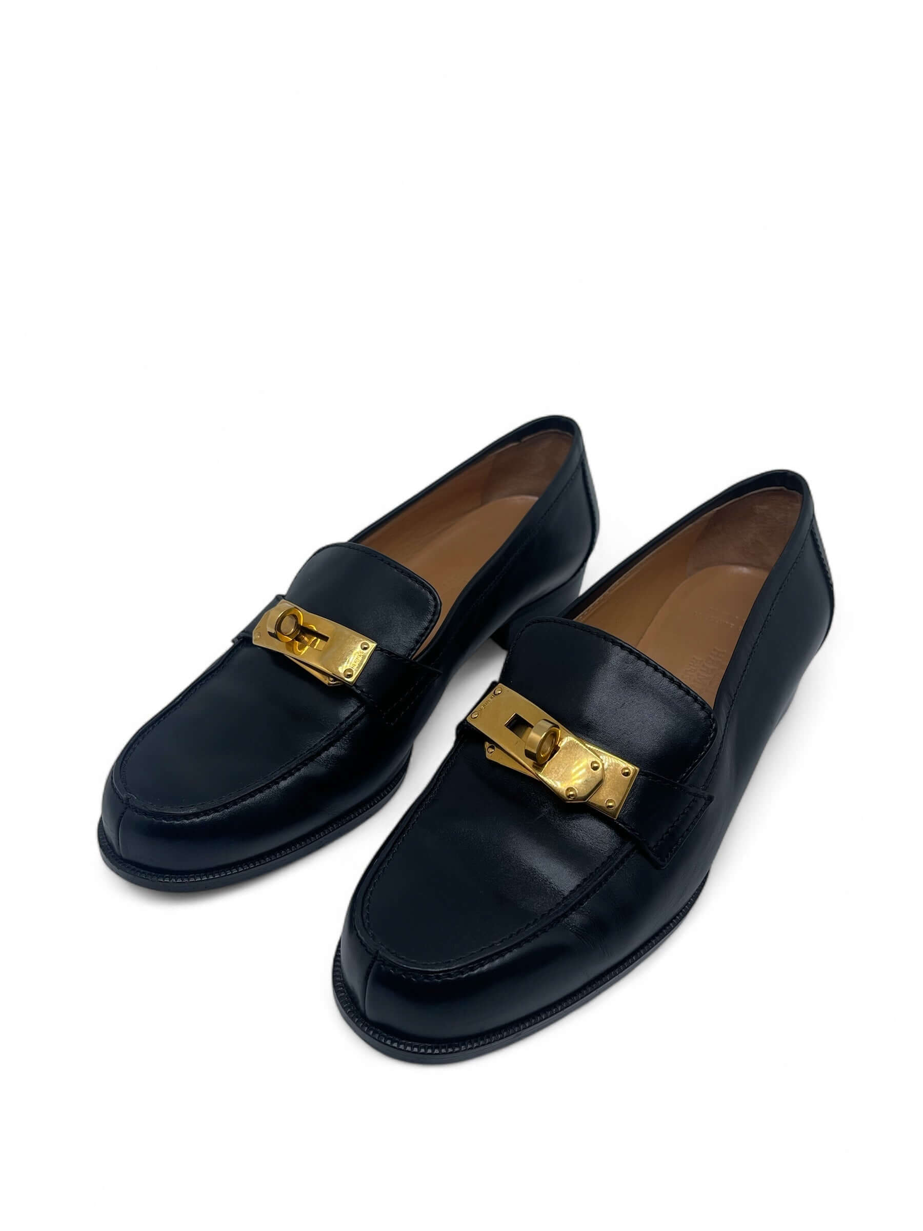 Hermès - Mocassins boucle Kelly vintage T36