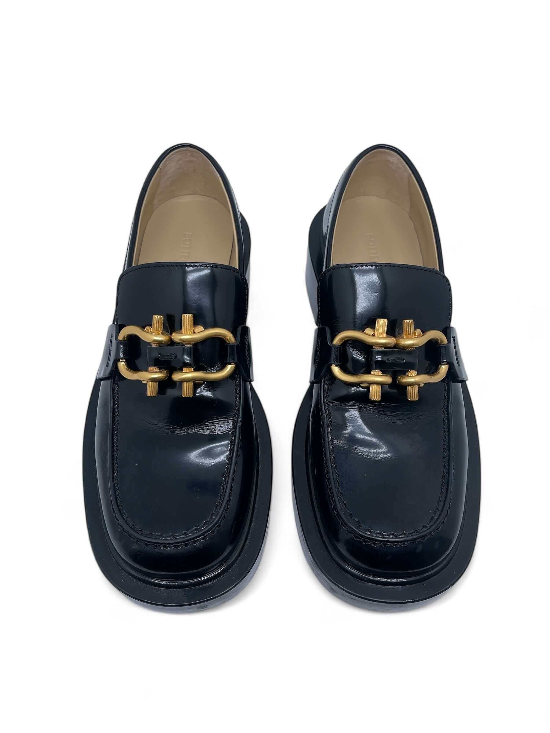 Bottega Veneta - Mocassins à plateforme T36