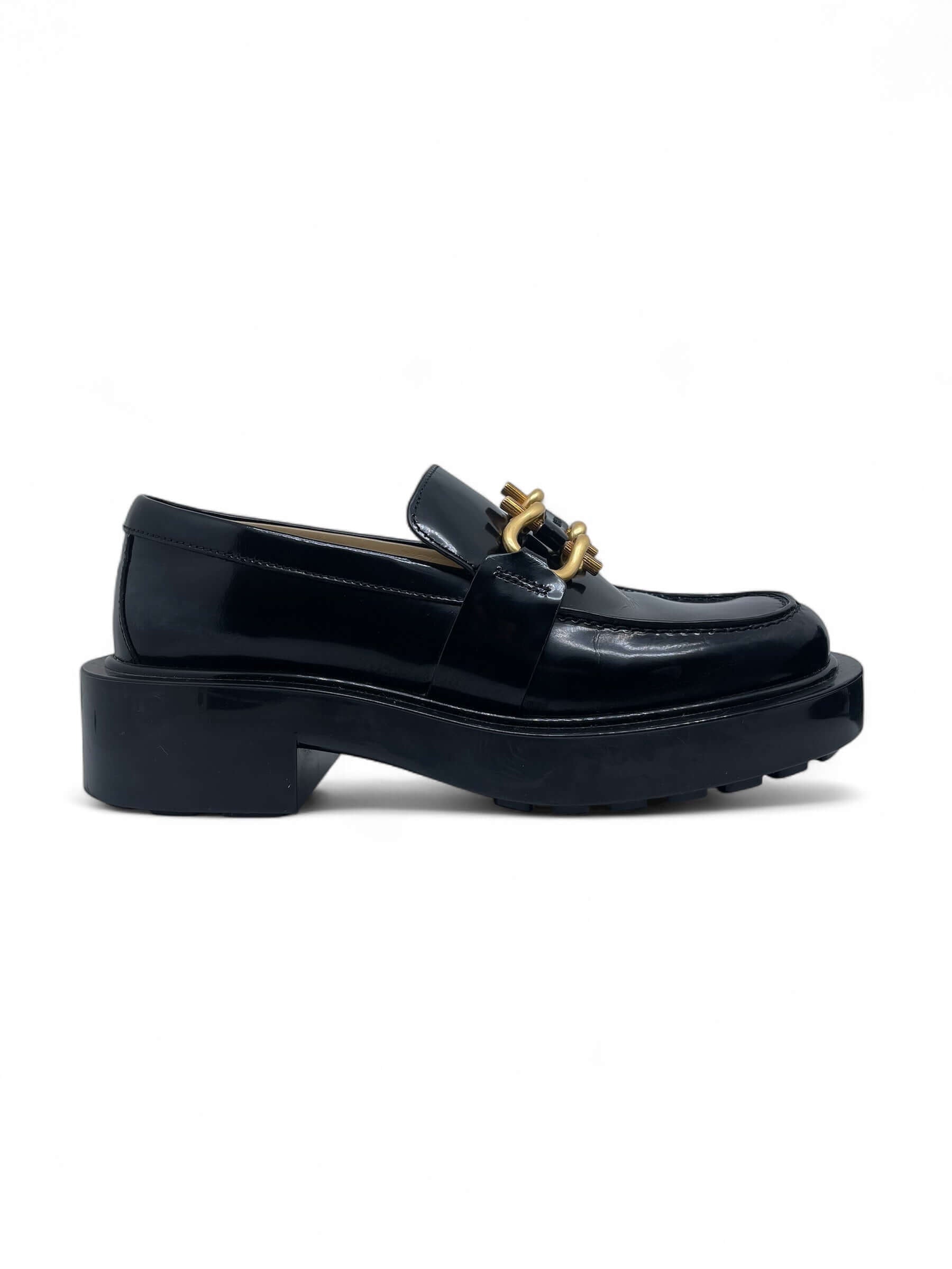 Bottega Veneta - Mocassins à plateforme T36