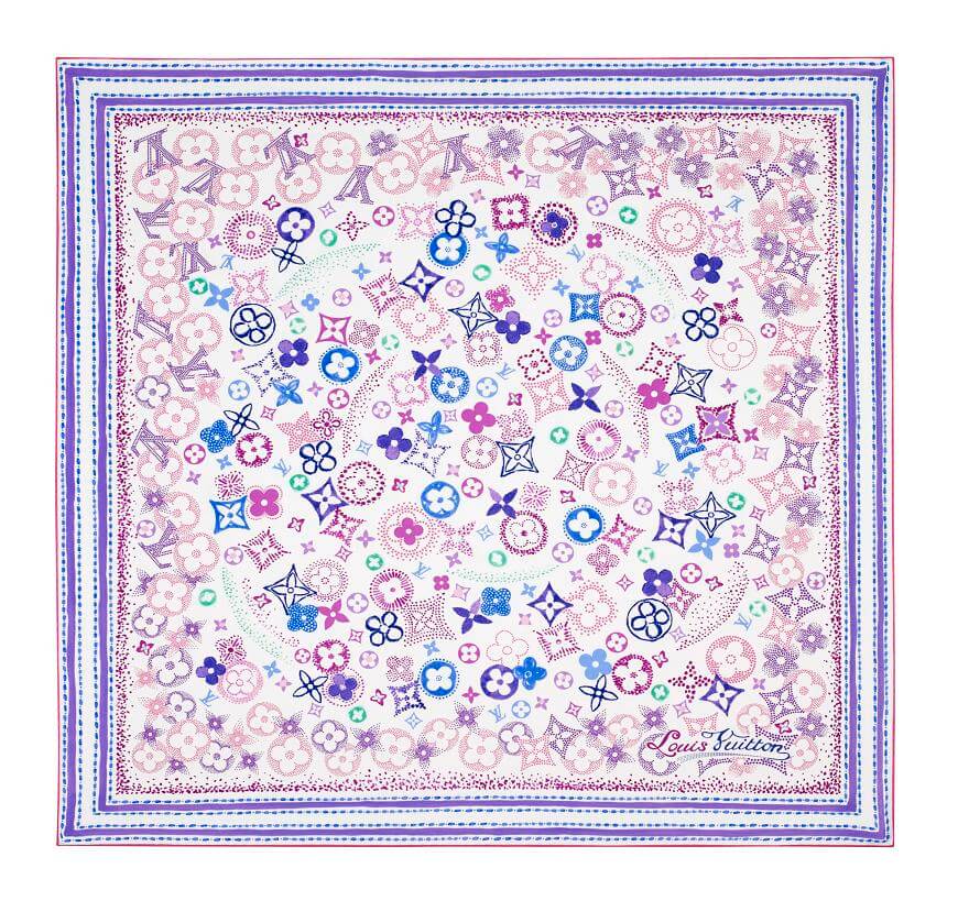 Louis Vuitton - Foulard en soie