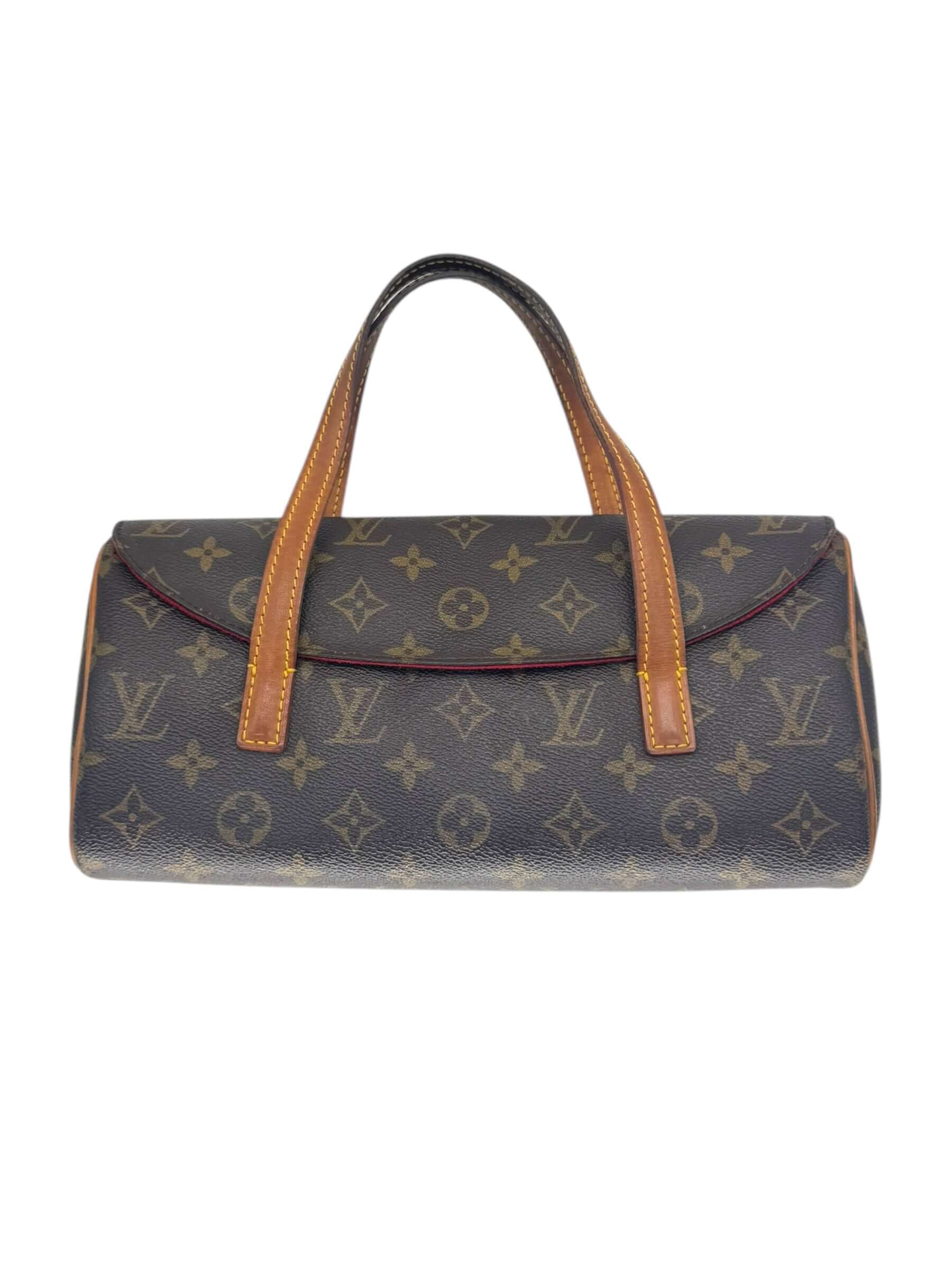 Louis Vuitton - Sac Sonatine toile Monogram marron
