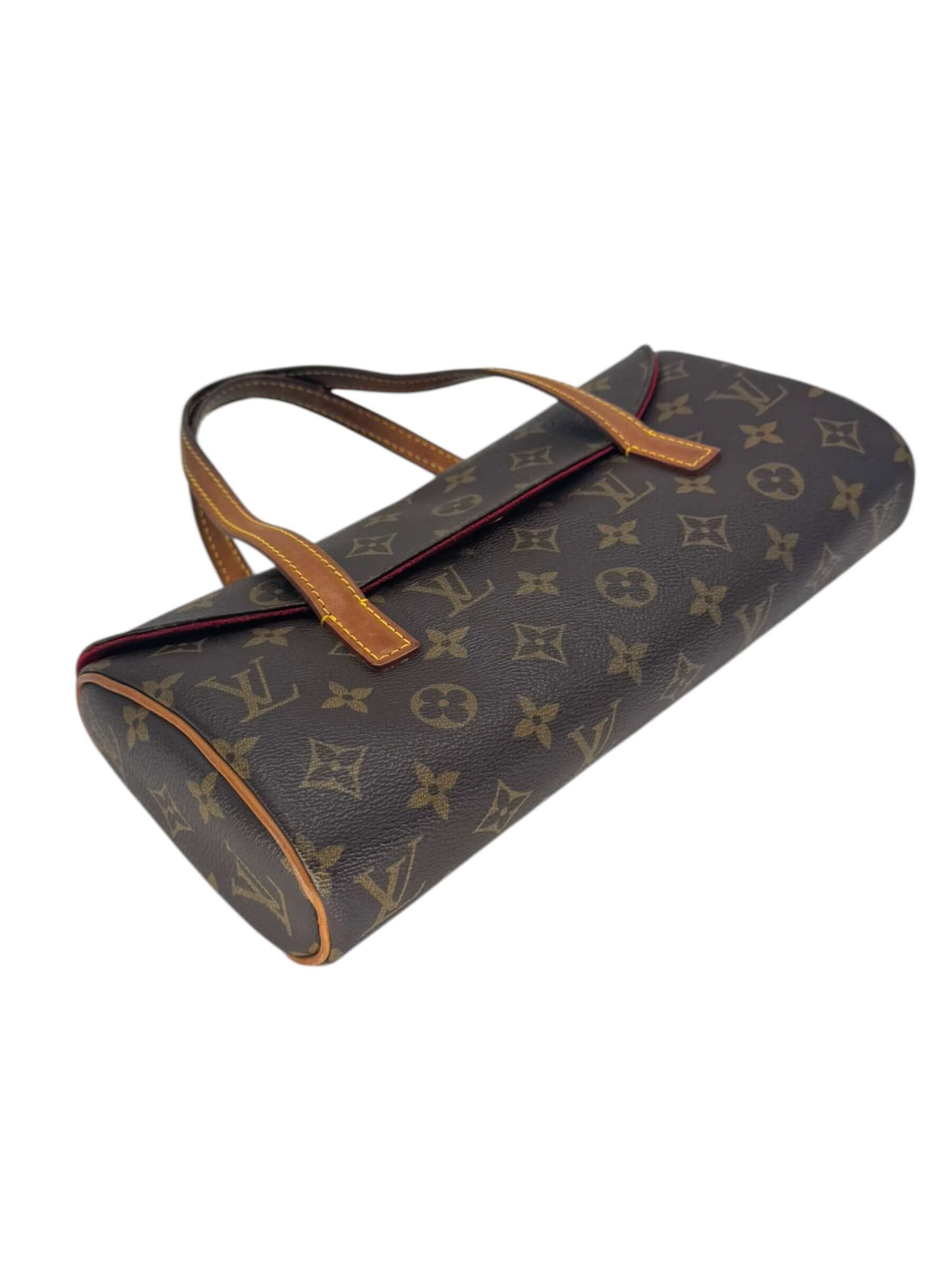 Louis Vuitton - Sac Sonatine toile Monogram marron