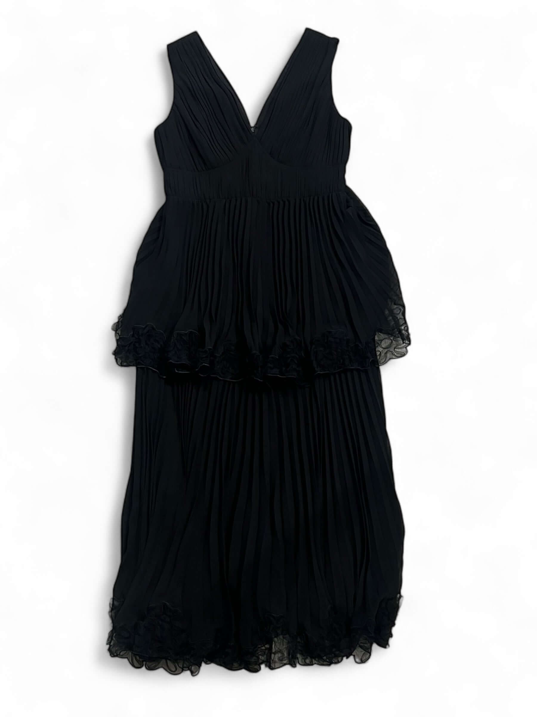 Self-portrait - Robe longue en dentelle T38