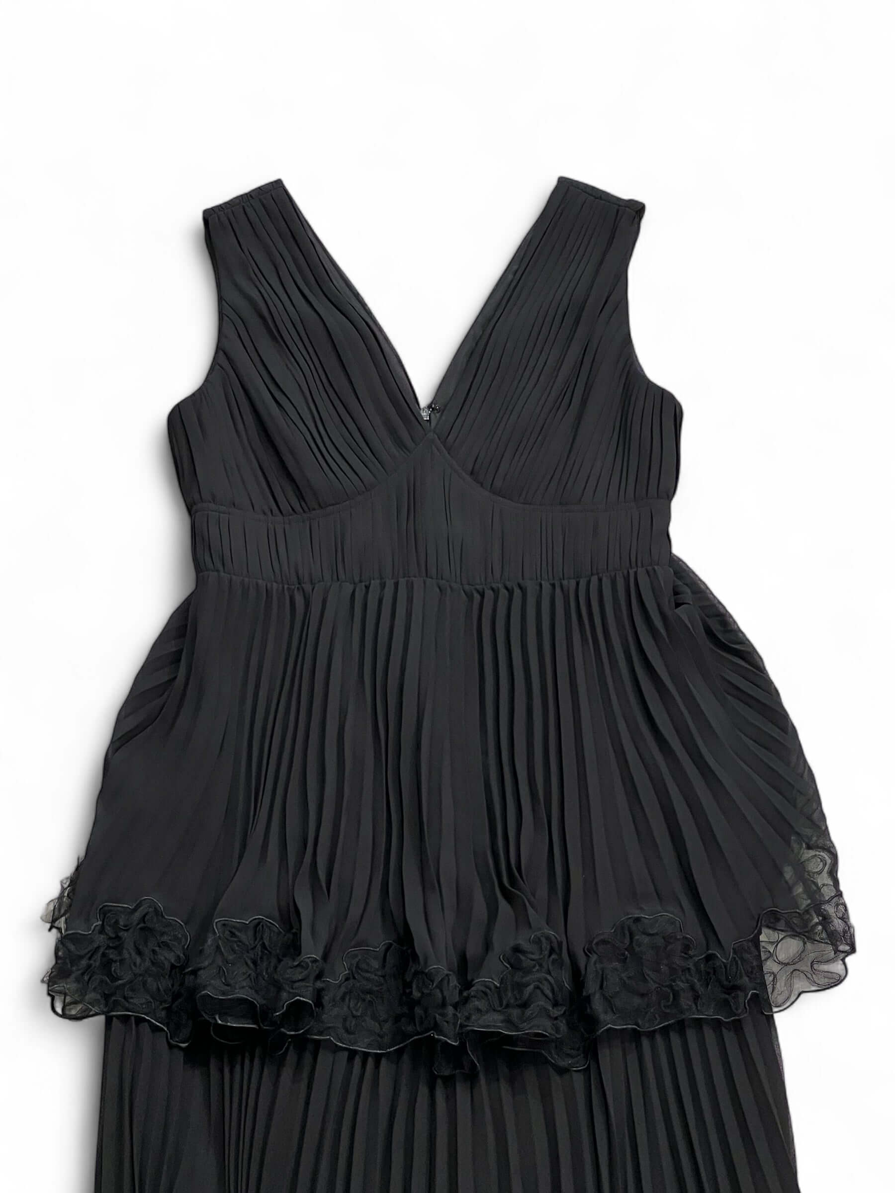 Self-portrait - Robe longue en dentelle T38