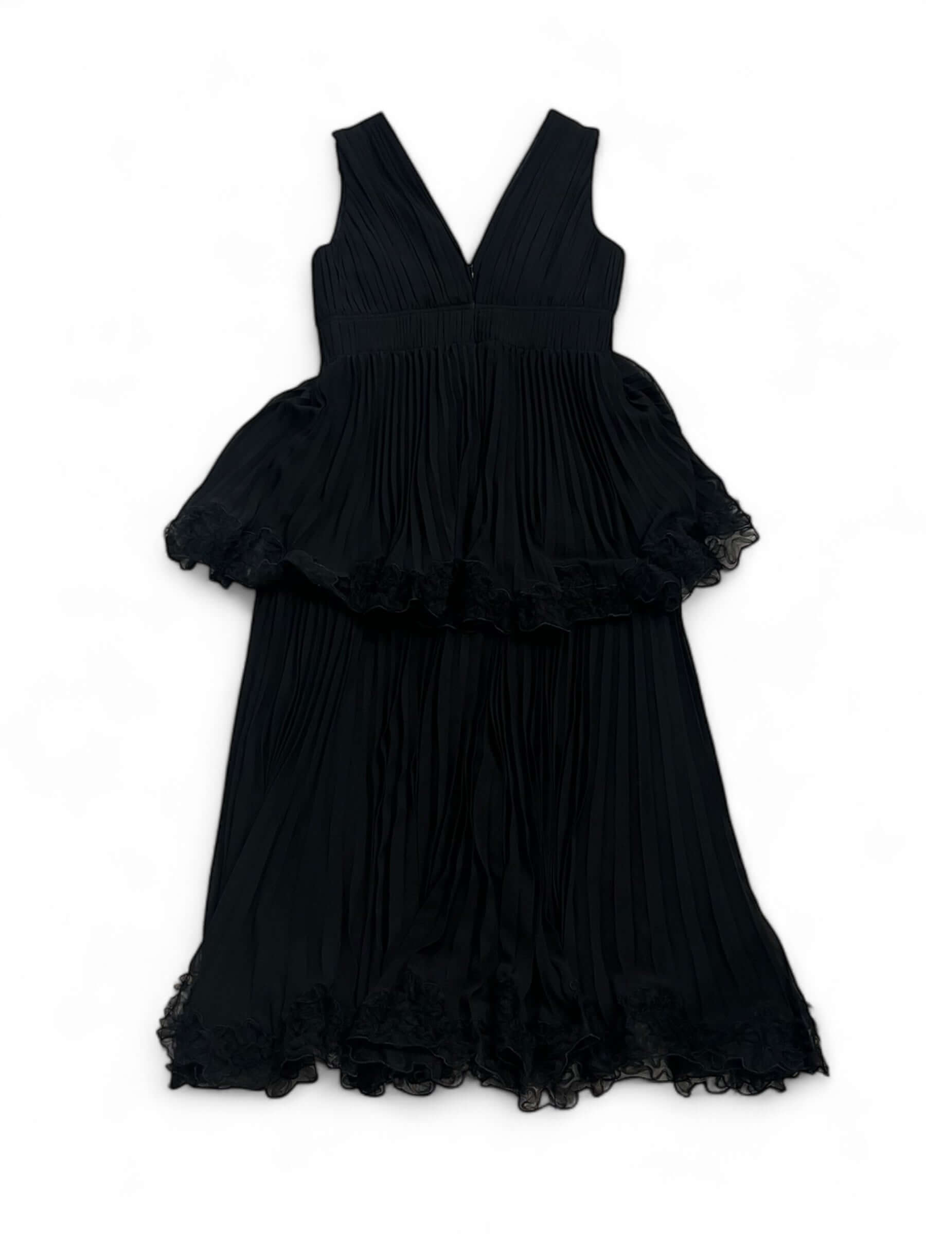 Self-portrait - Robe longue en dentelle T38