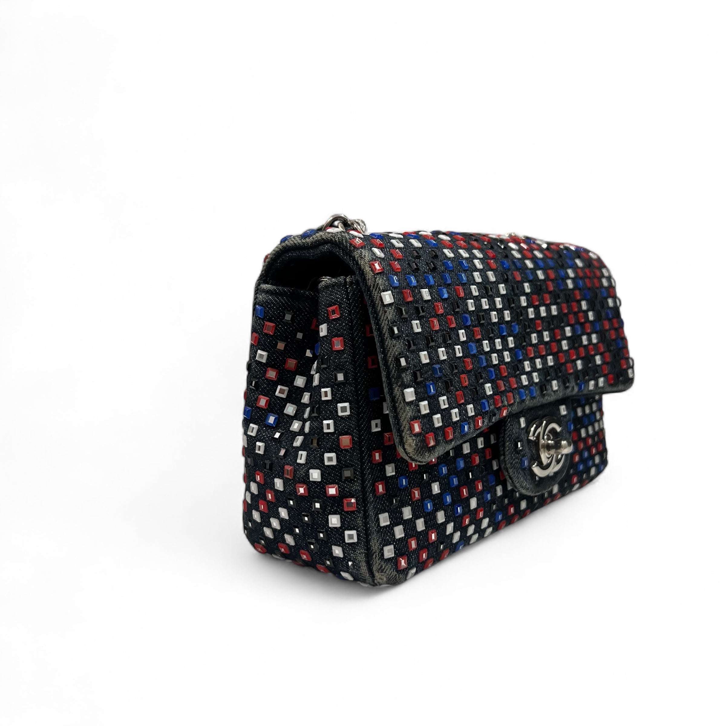 Chanel - Timeless 23 denim et strass