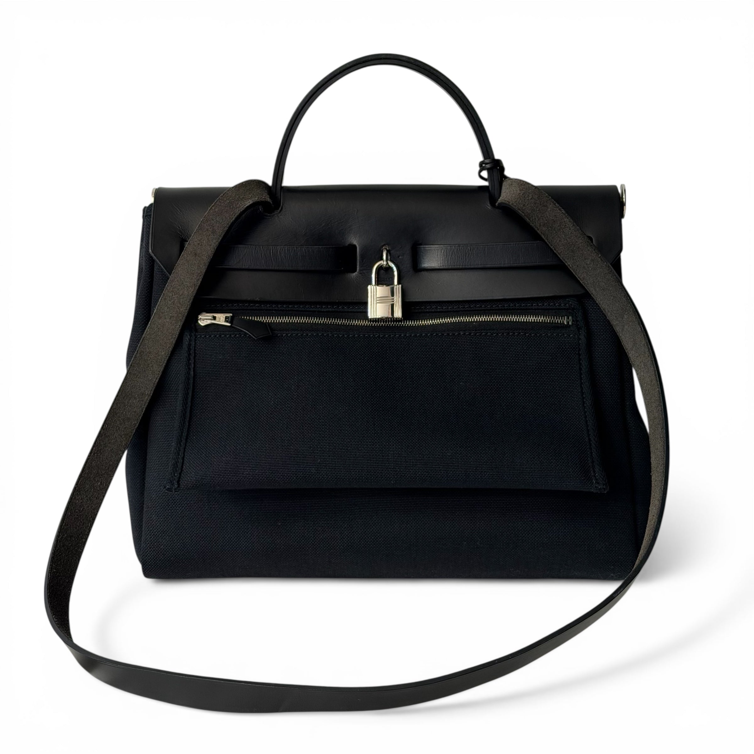 Sac Hermès Herbag 31 Noir | Les Folies d’Eugénie