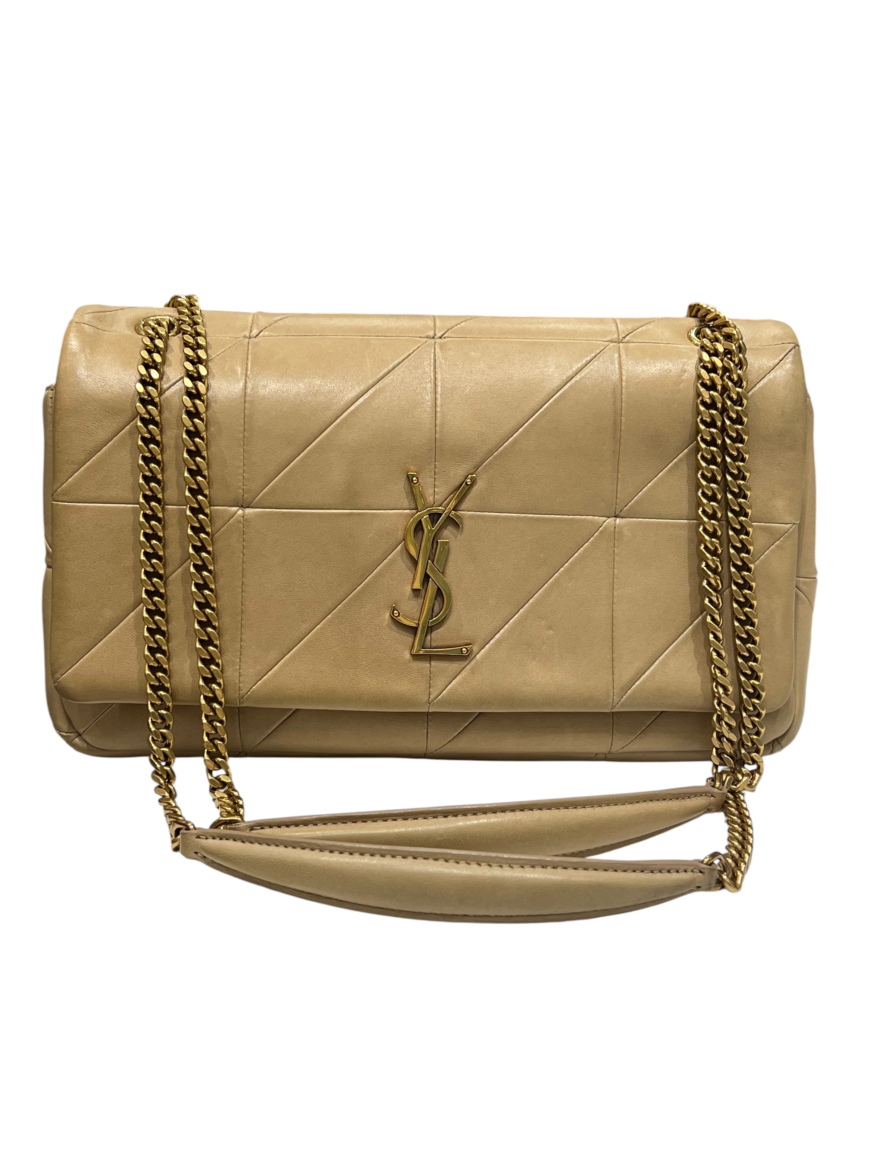 Saint Laurent - sac Jamie medium cuir camel