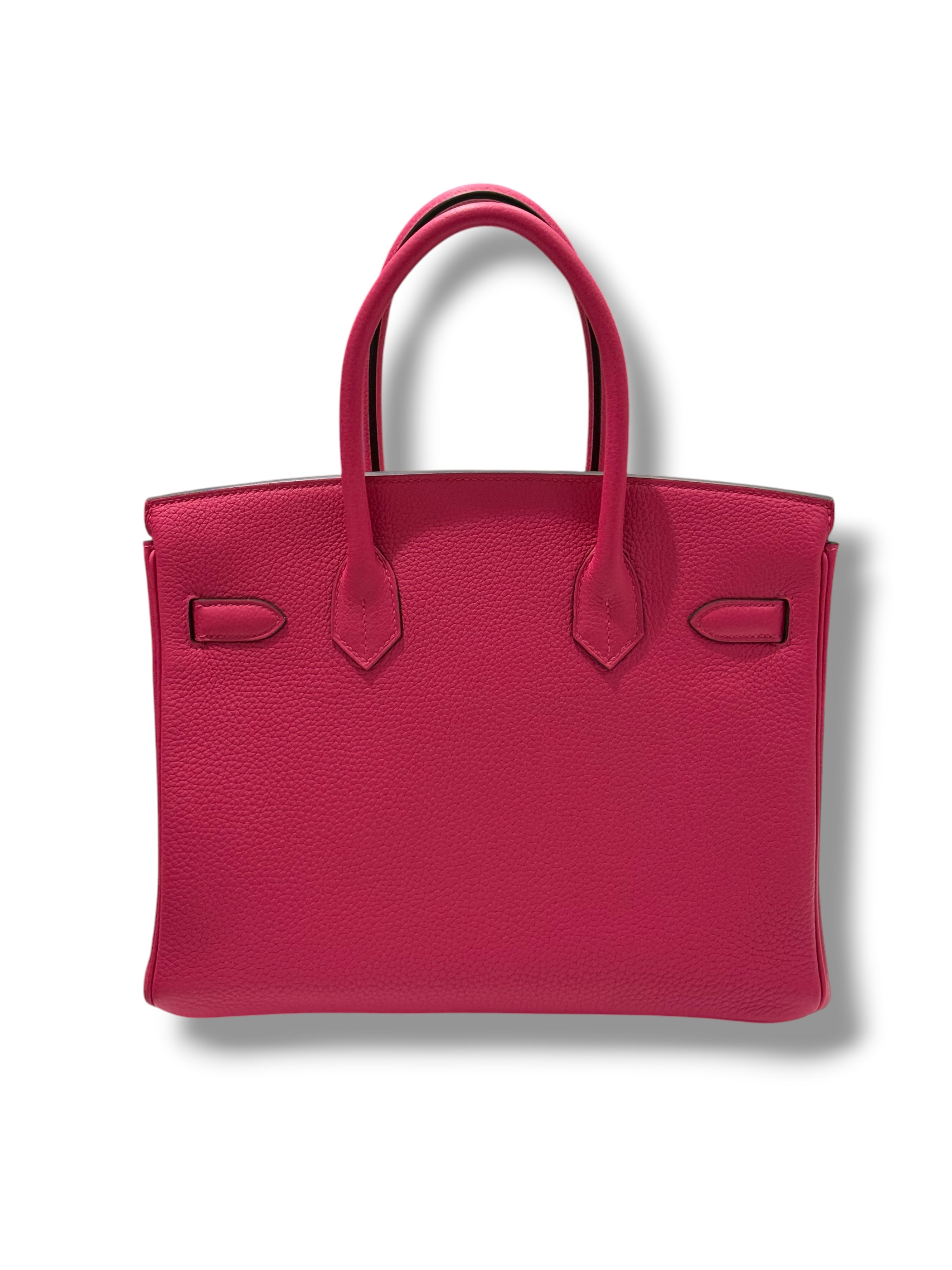 Hermès - Sac Birkin 30 Rose Mexico PHW