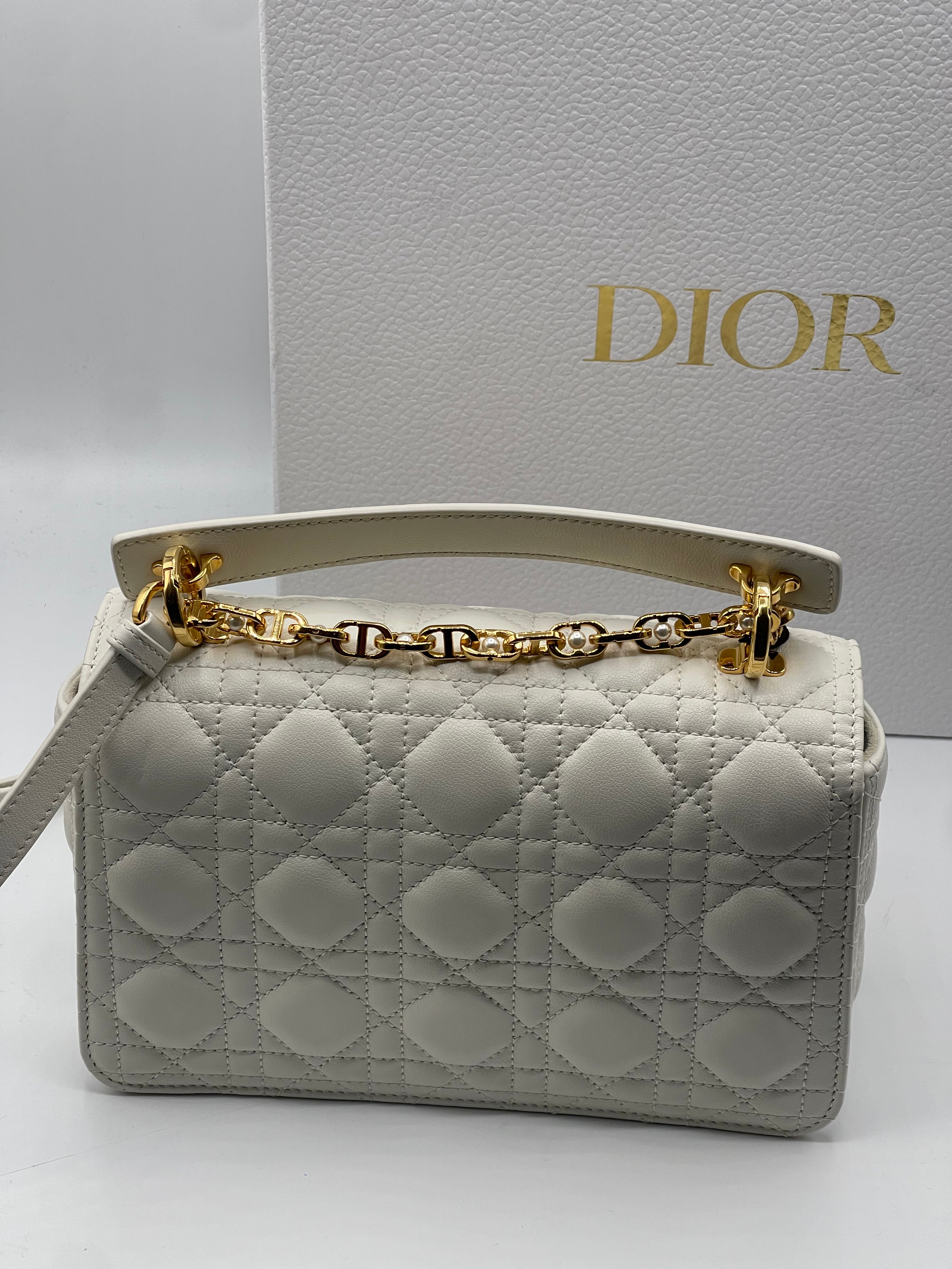 Dior - Sac Top Handle Dior Jolie Small Latte