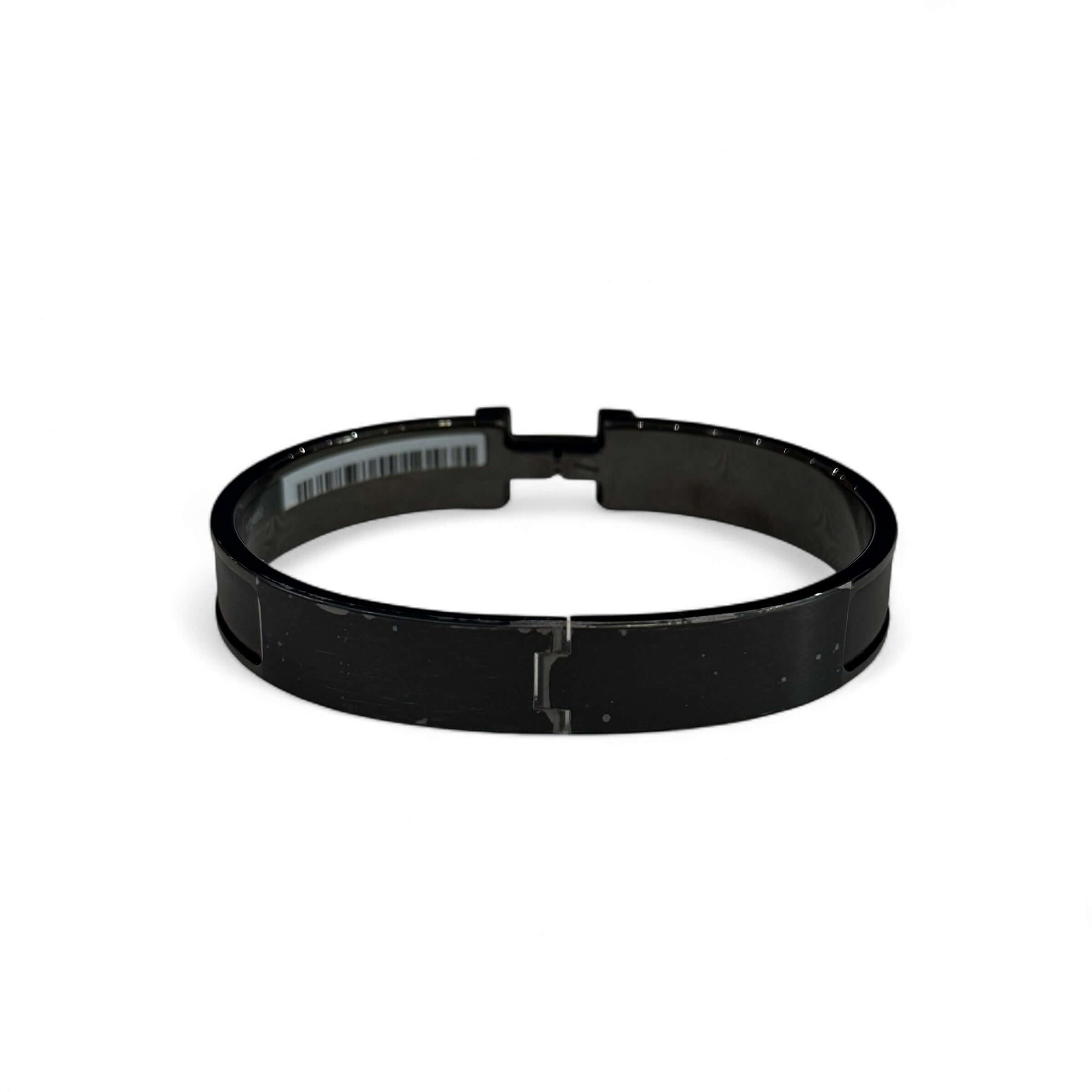 Hermès - Bracciale clic HH So black