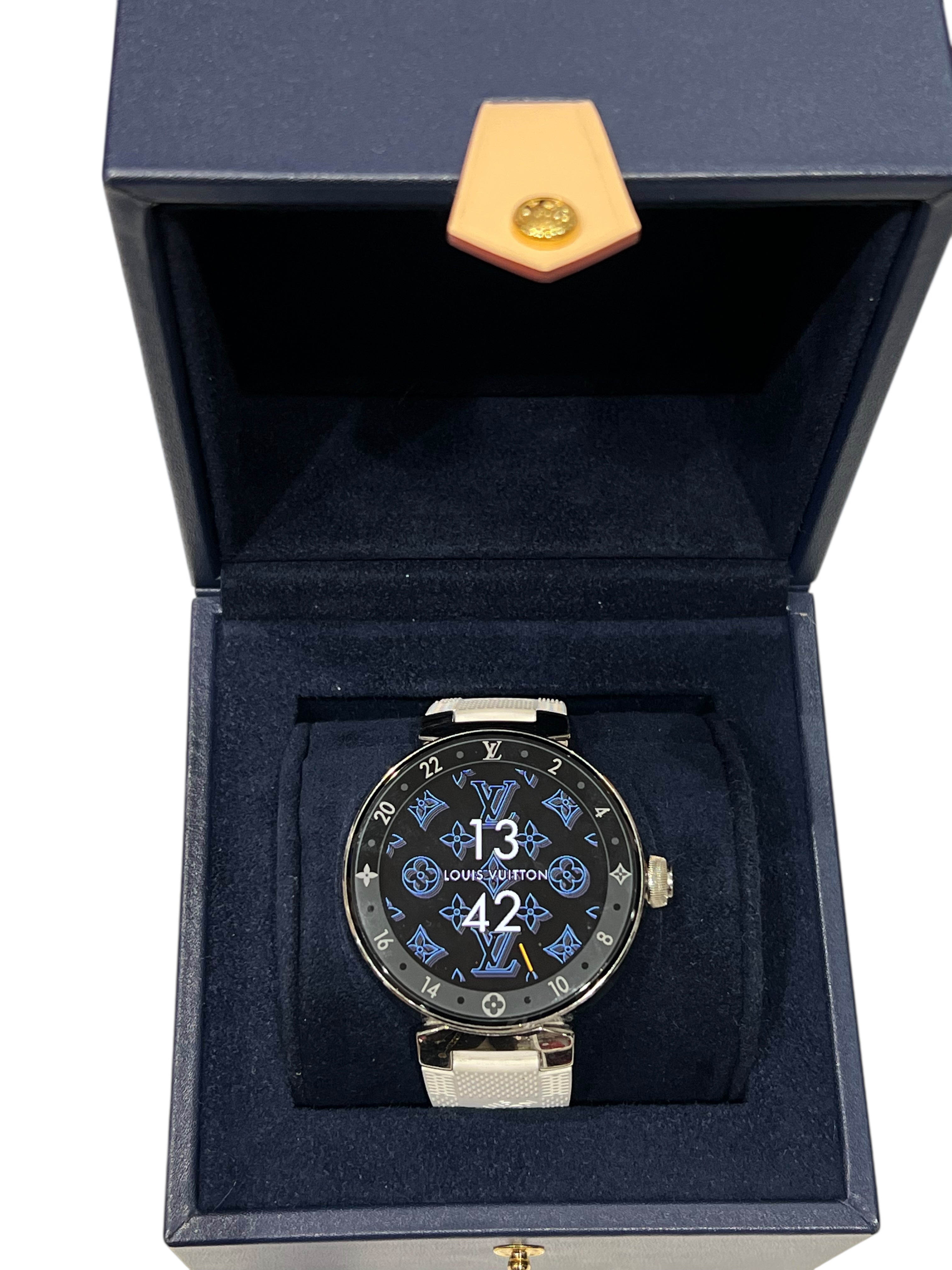 Louis Vuitton - montre Connectée tambour horizon light up