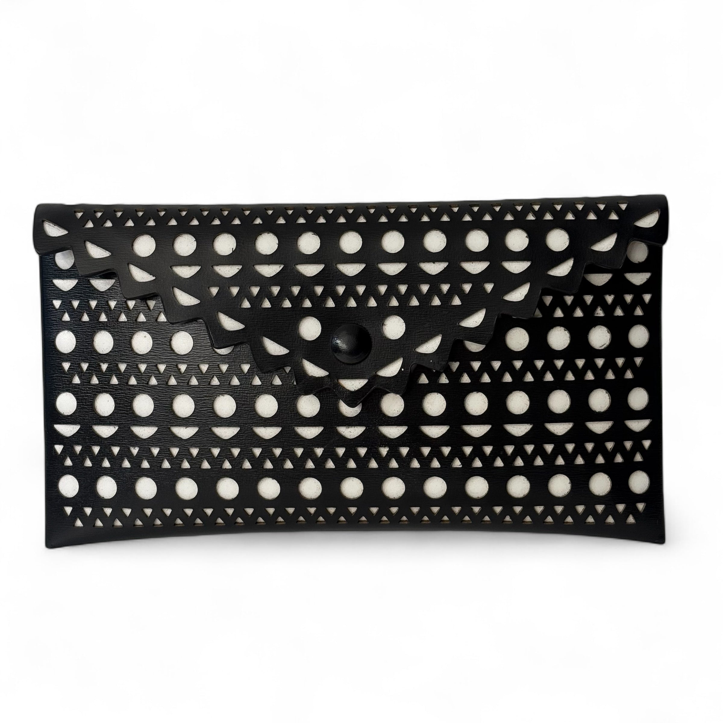 Alaïa - Pochette en cuir laser