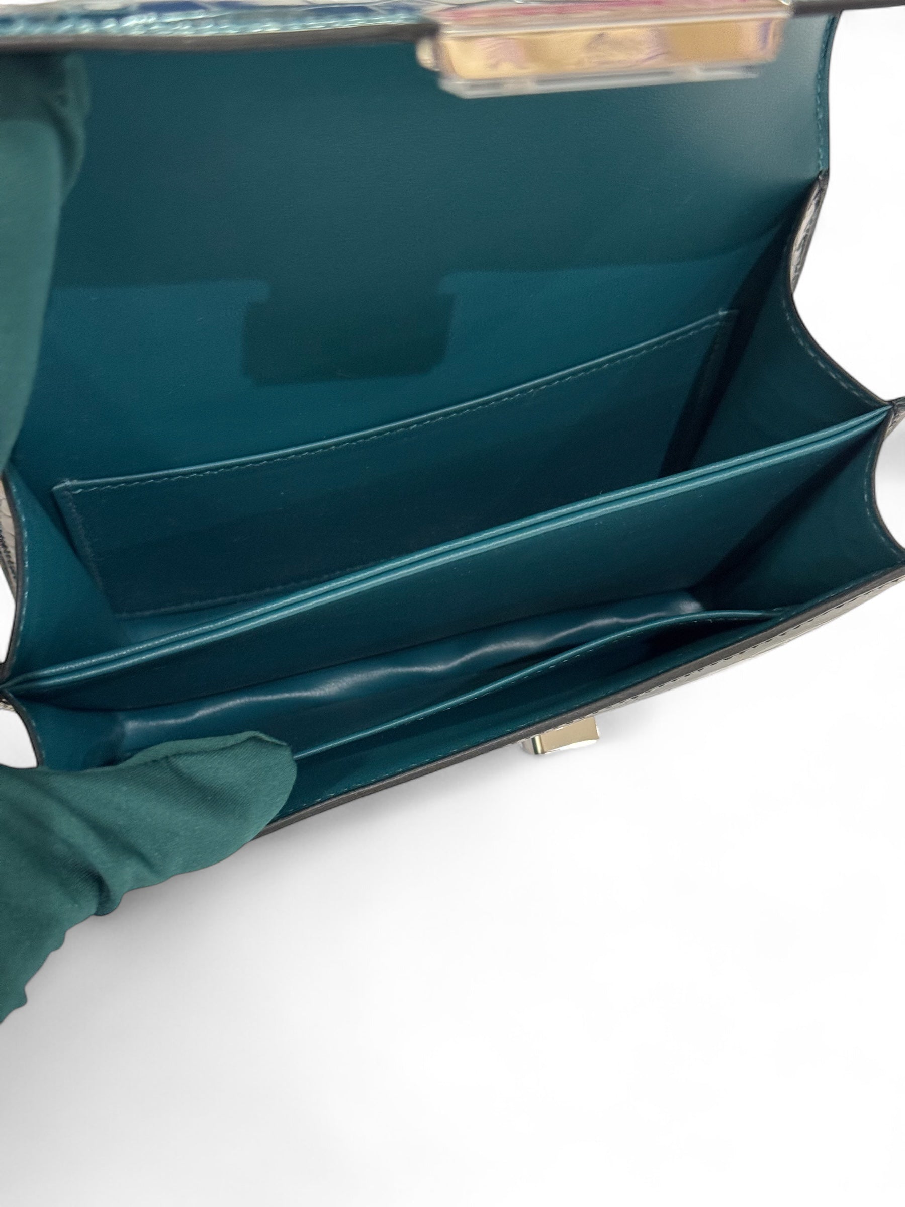 Hermès - Sac Constance III Mini tricolore alligator