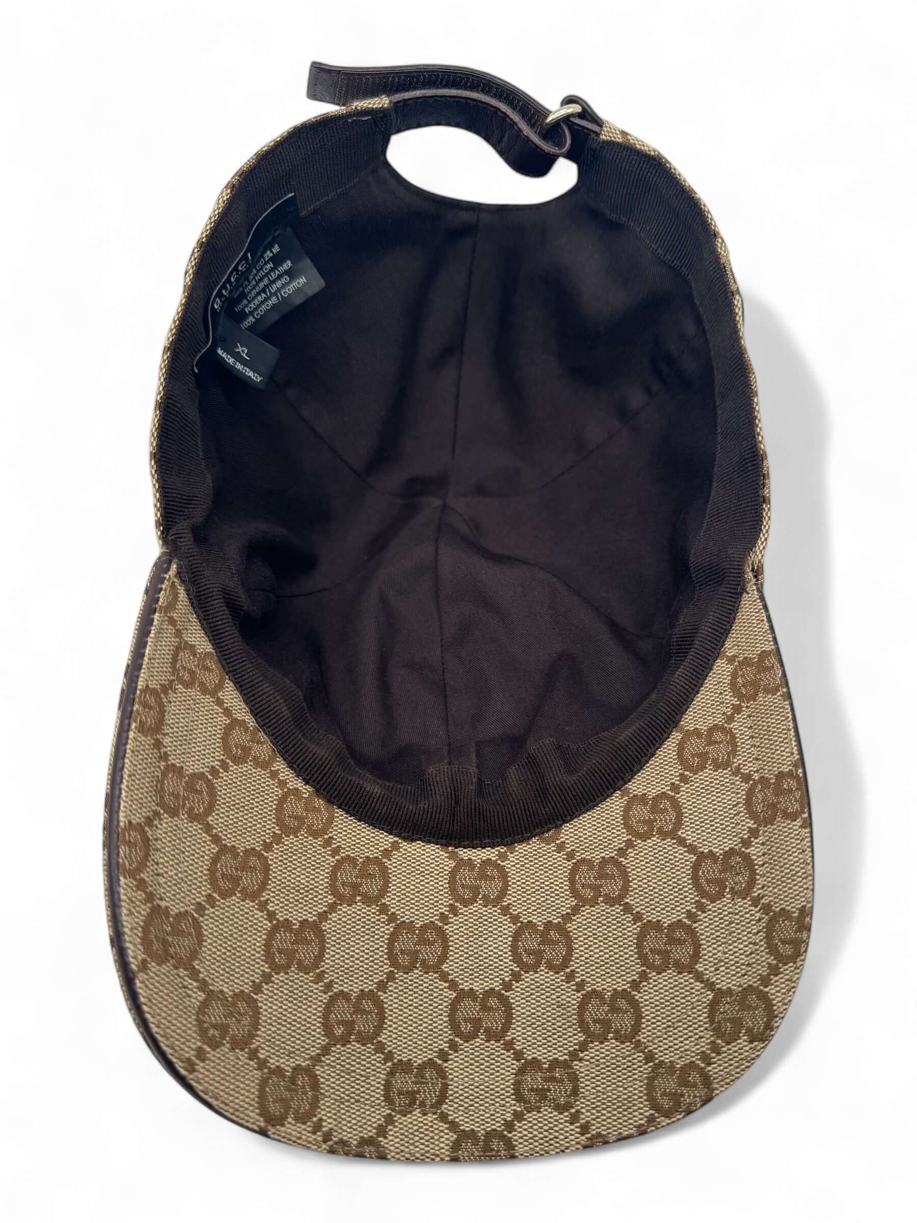 Gucci - Casquette Base-Ball toile GG