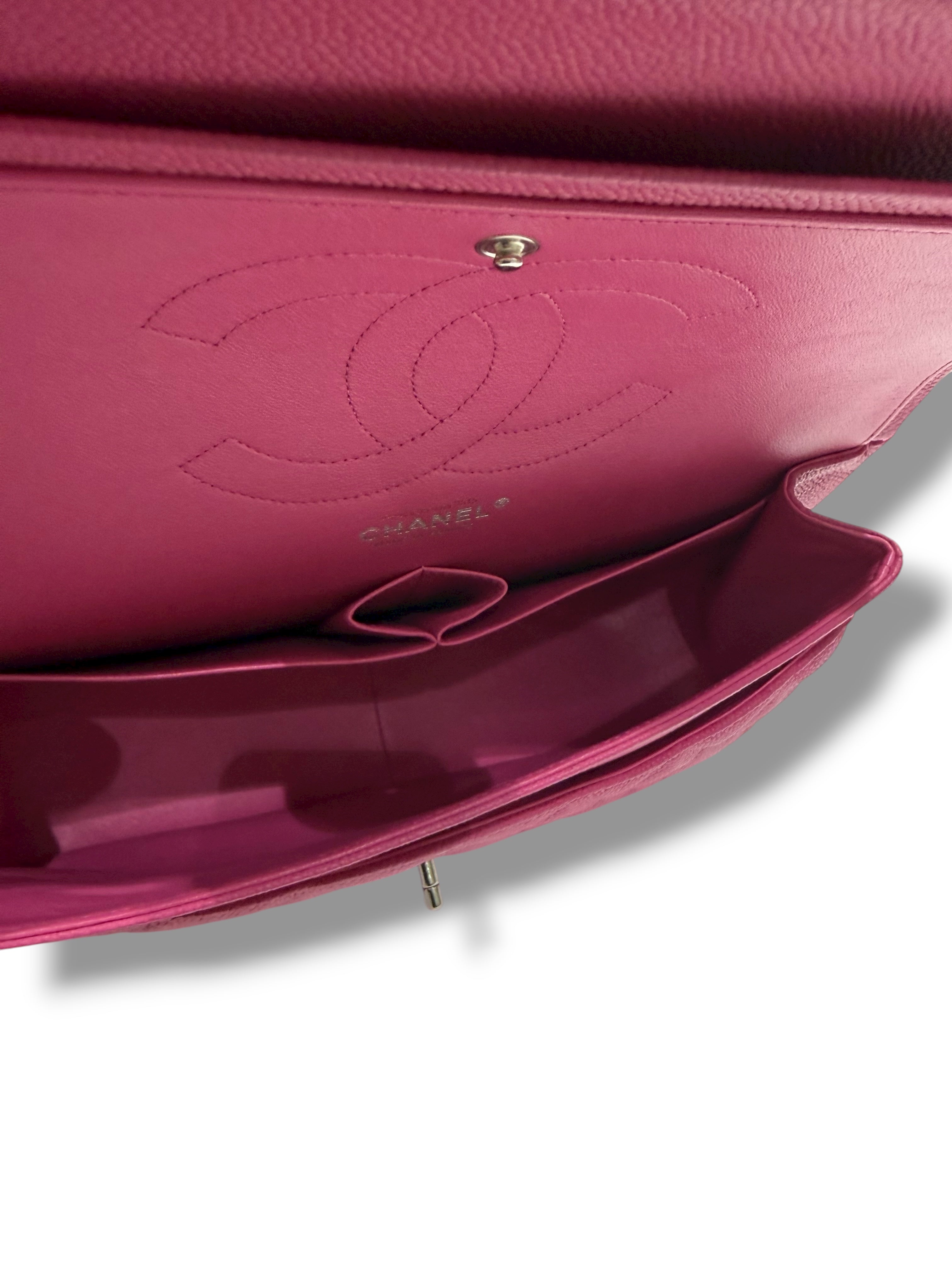Chanel - Sac 11.12 Classique Rose Framboise