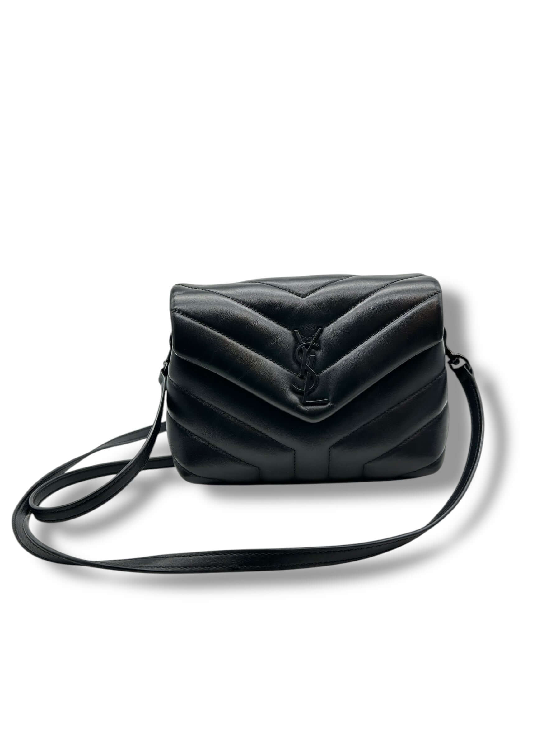 Saint Laurent - Sac Loulou Toy noir
