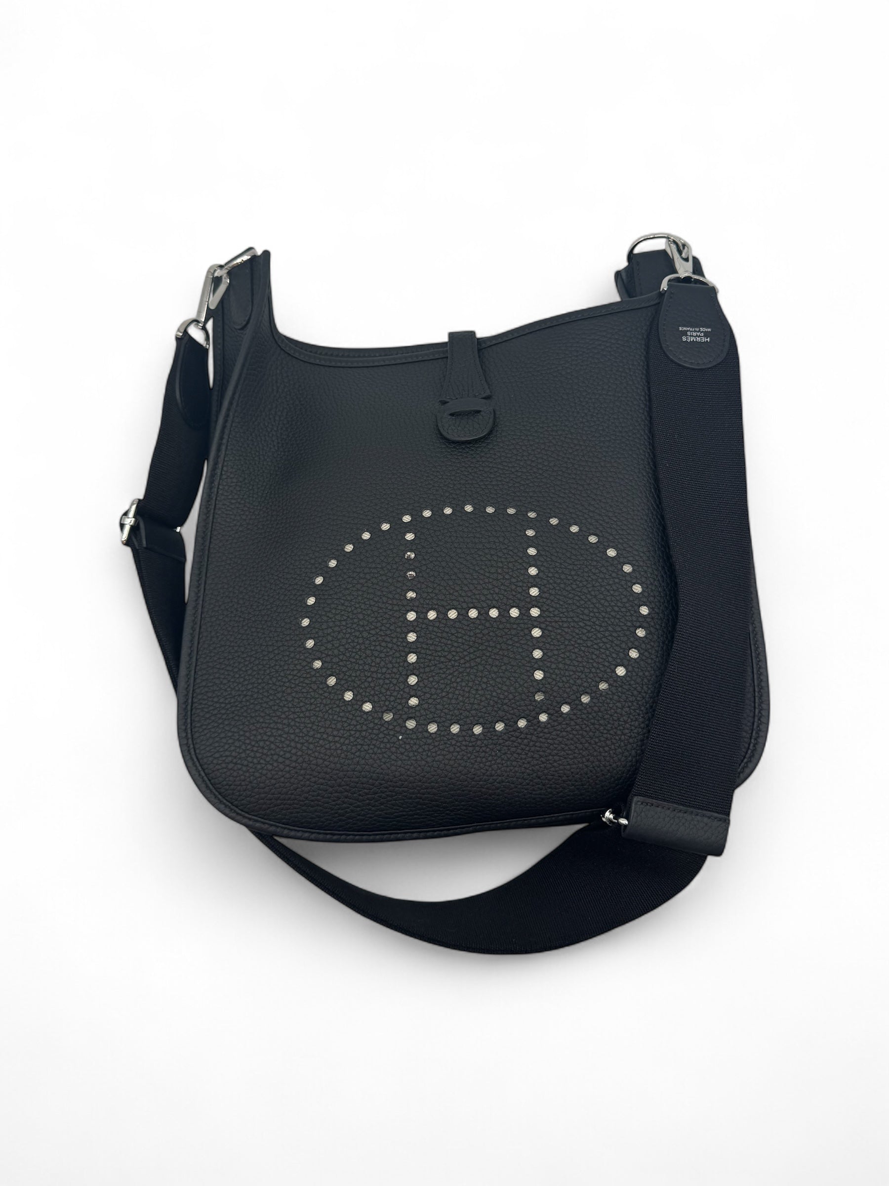 Hermès - Tasche Evelyne Poche III 29 Schwarz